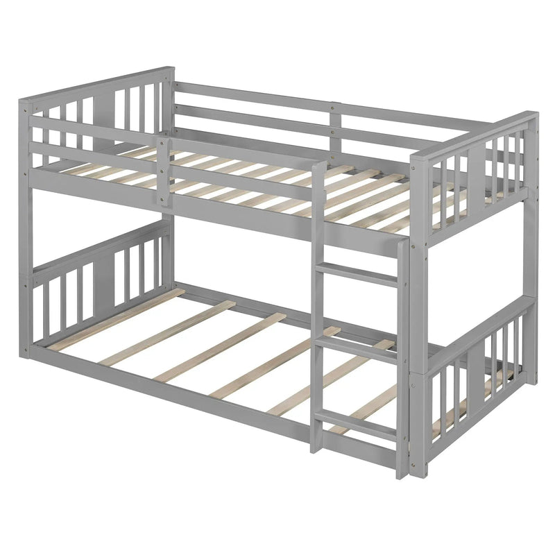 Solid Construction Bunk Bed & Ladder by Unique Piece Furniture