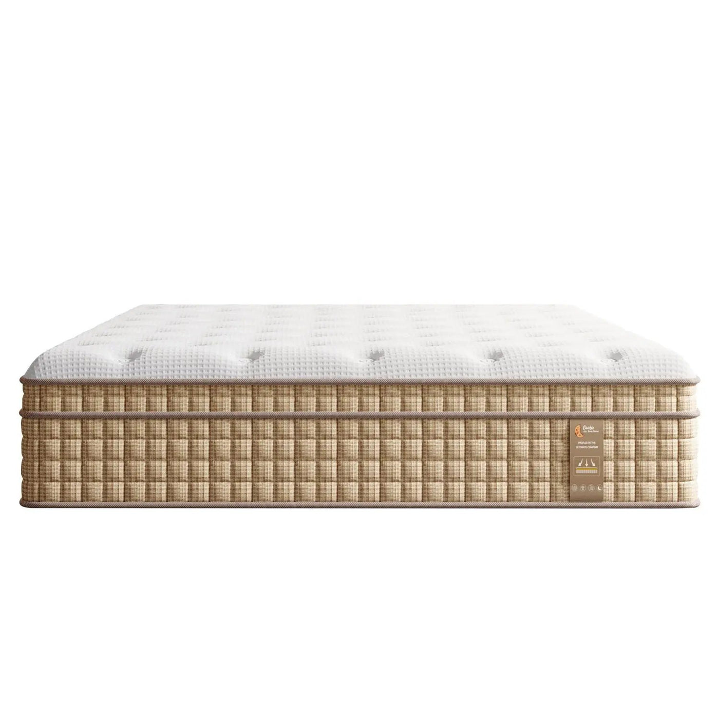 14" Hybrid Mattress With Innerspring & Gel Memory Foam by HouseOfZazla