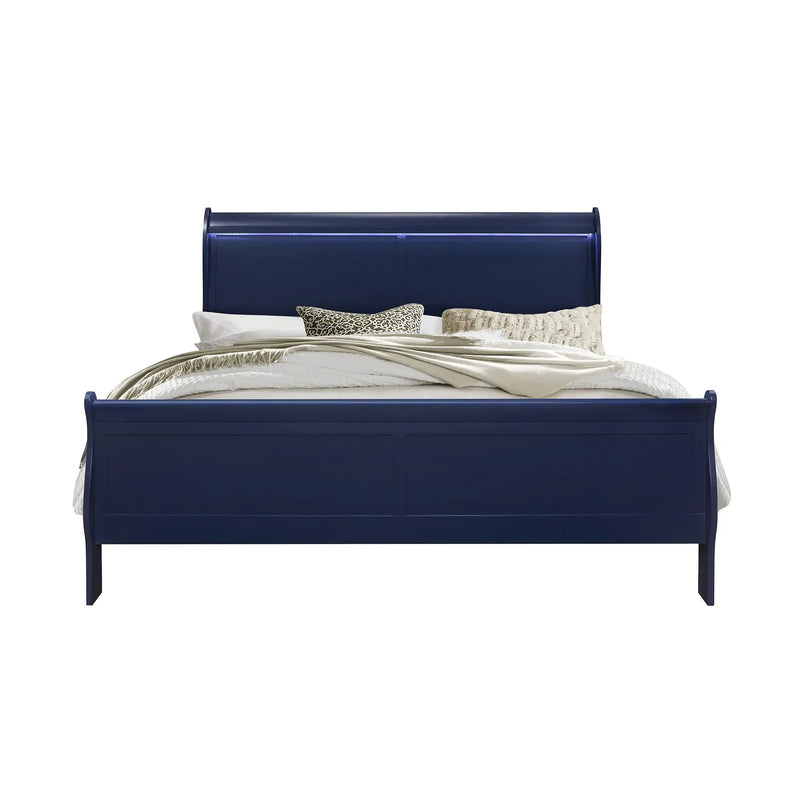 Charlston - Bed With LED by Unique Piece Furniture