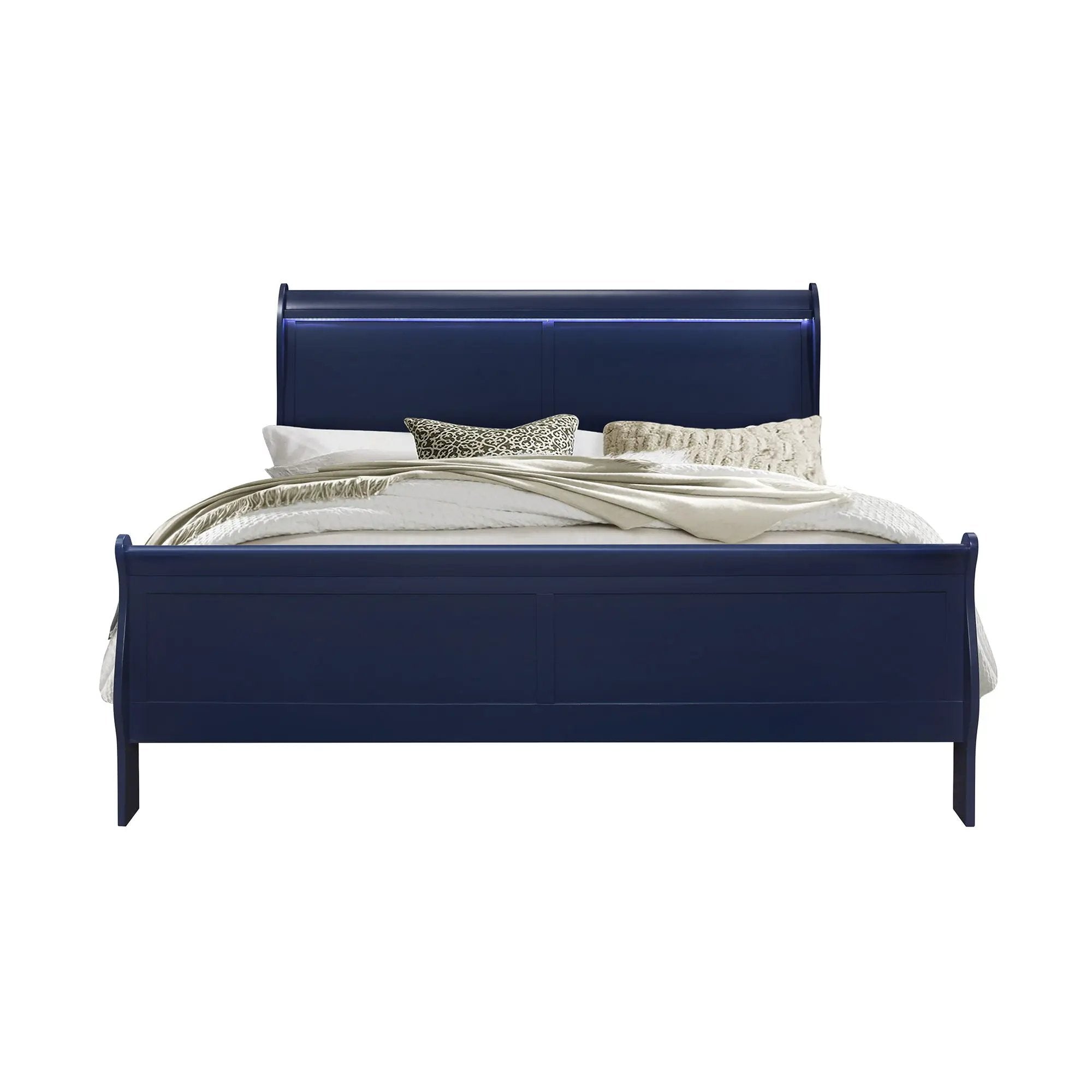Charlston - Bed With LED by Unique Piece Furniture