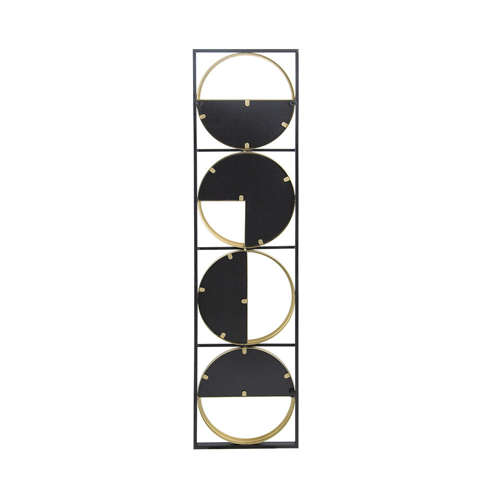 Metal Beaded Accent Mirror with Eclectic Contemporary Design - Gray, photo 9 of 17