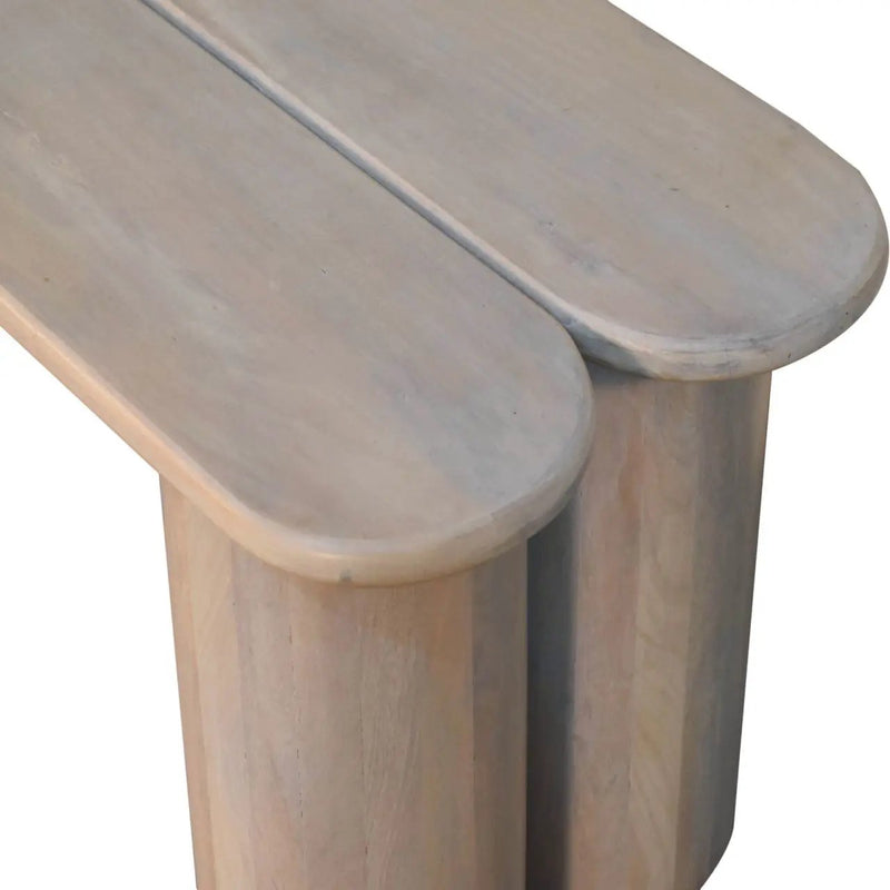 Twin Plank Marble Bench - Marble by HouseOfZazla