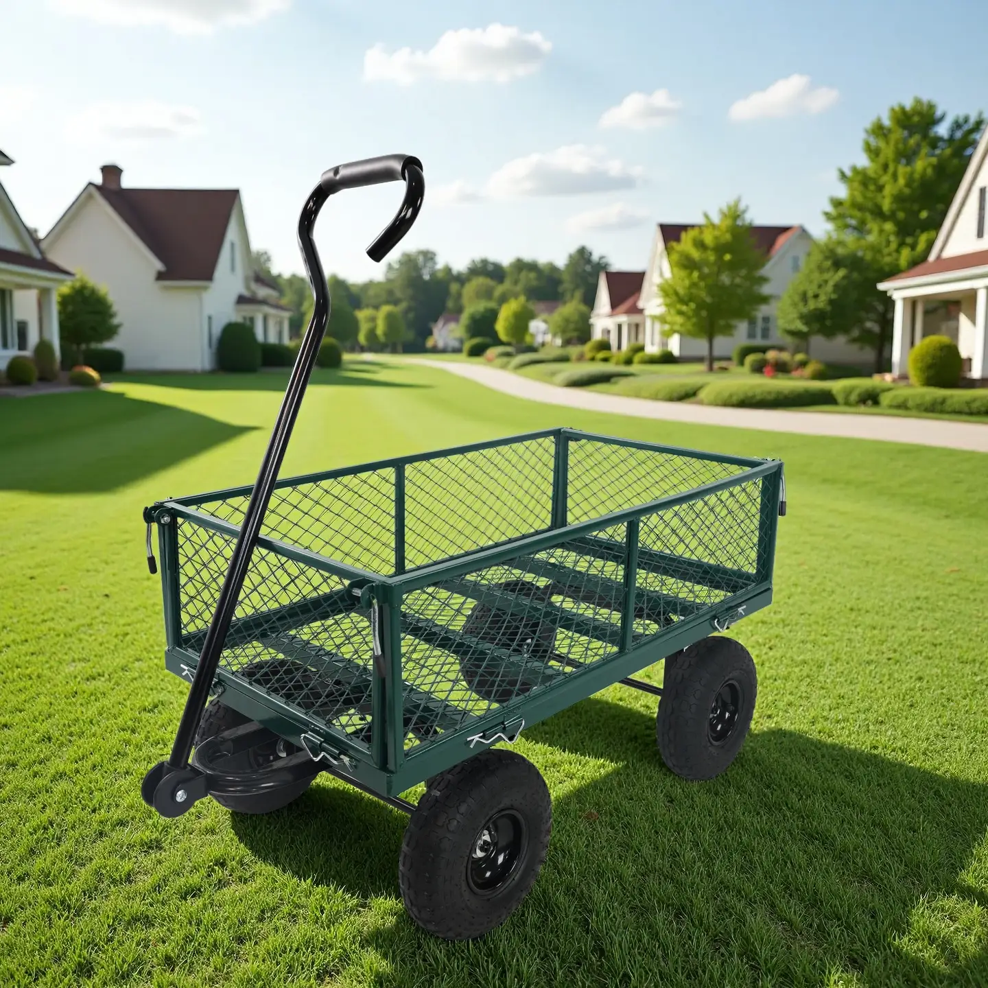 Wagon Cart Garden Cart by HouseOfZazla