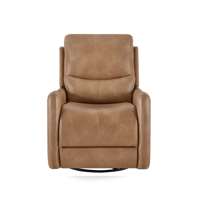 Dublin 30" Swivel Power Recliner Arm Chair Saddle by HouseOfZazla