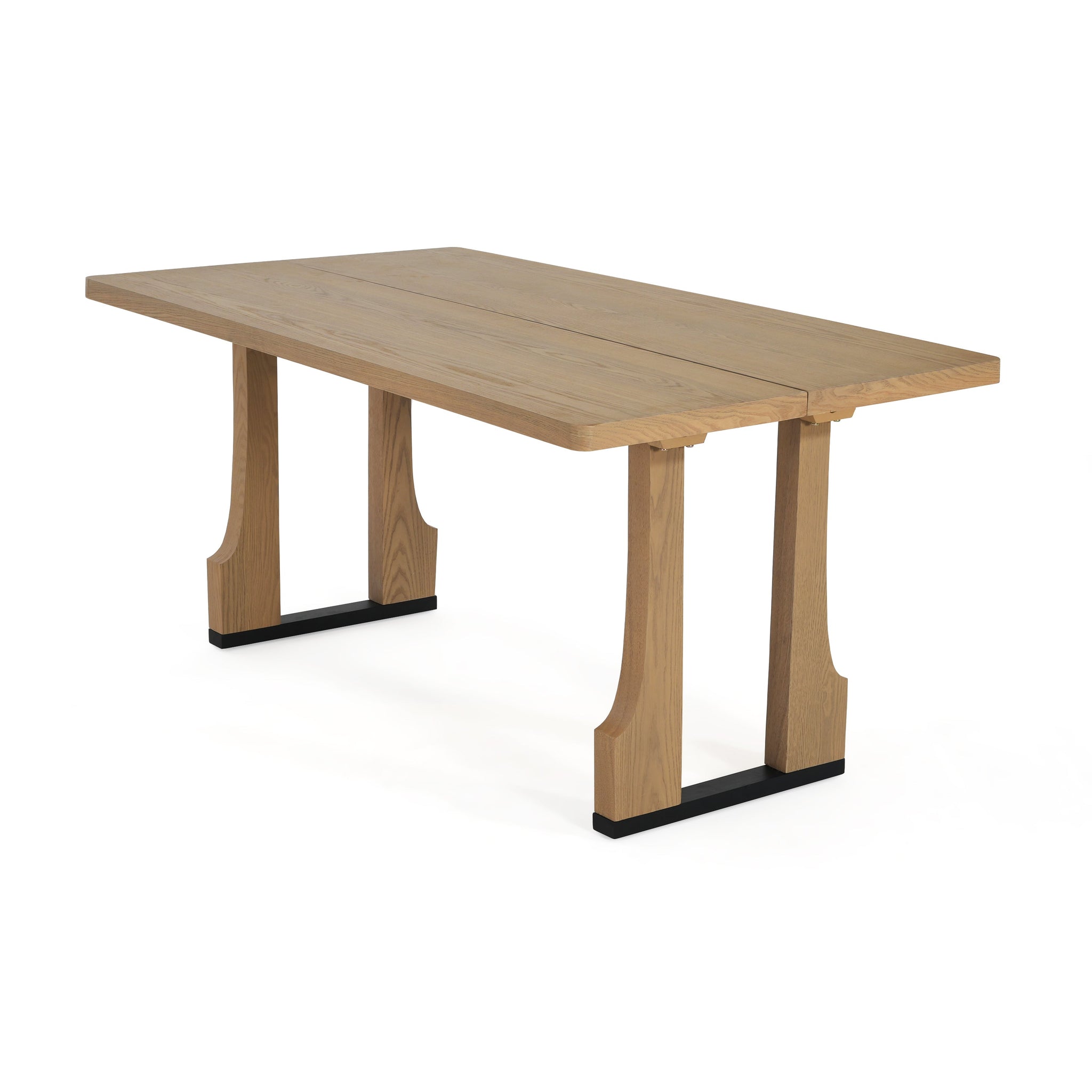 63" Rectangular Dining Table (Light Ash) by HouseOfZazla