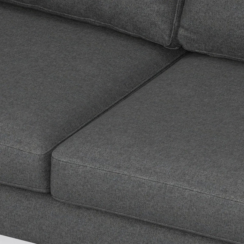 Ava - Mid Century Corner Sectional Sofa Handcrafted by Unique Piece Furniture