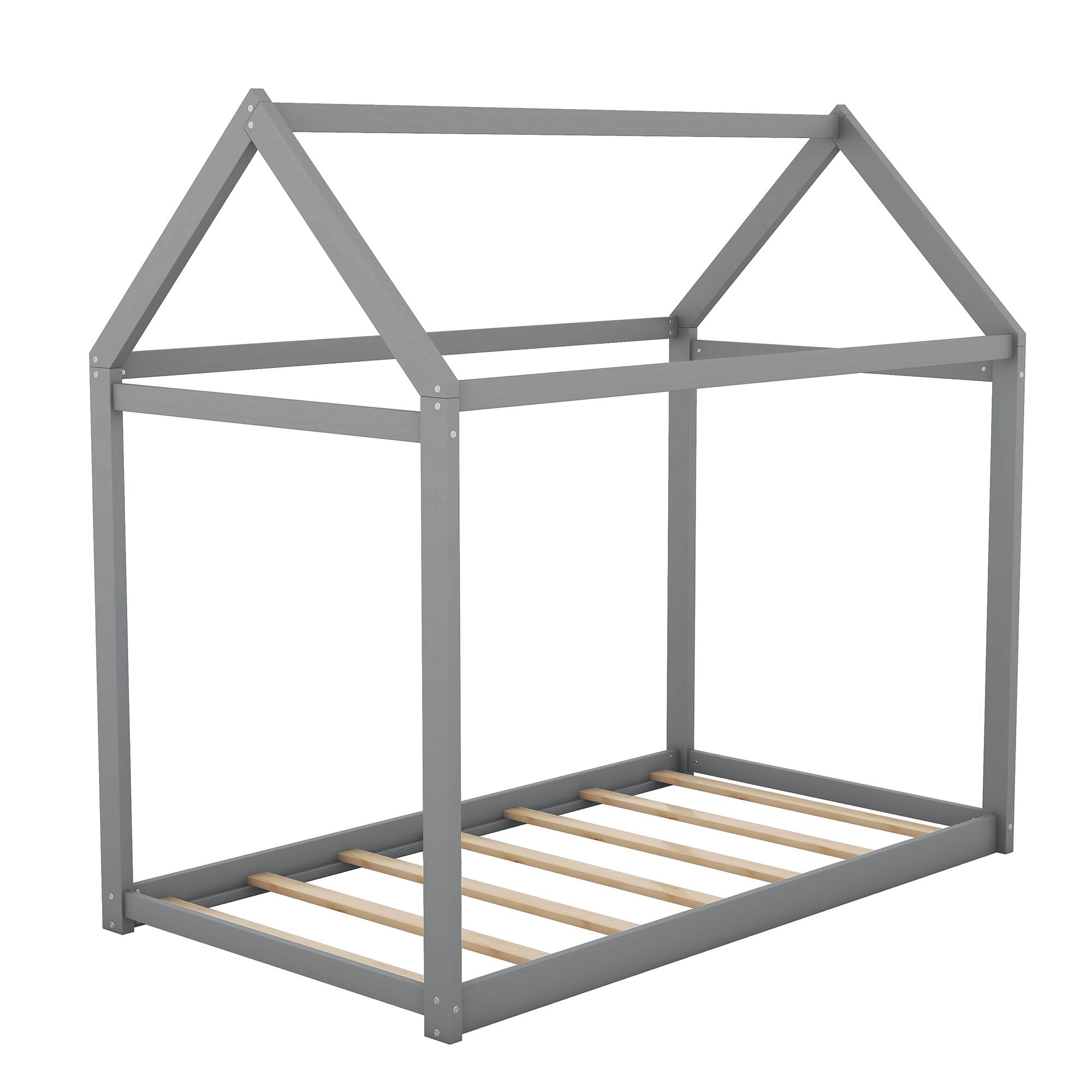 Wooden House Shaped Bed by HouseOfZazla