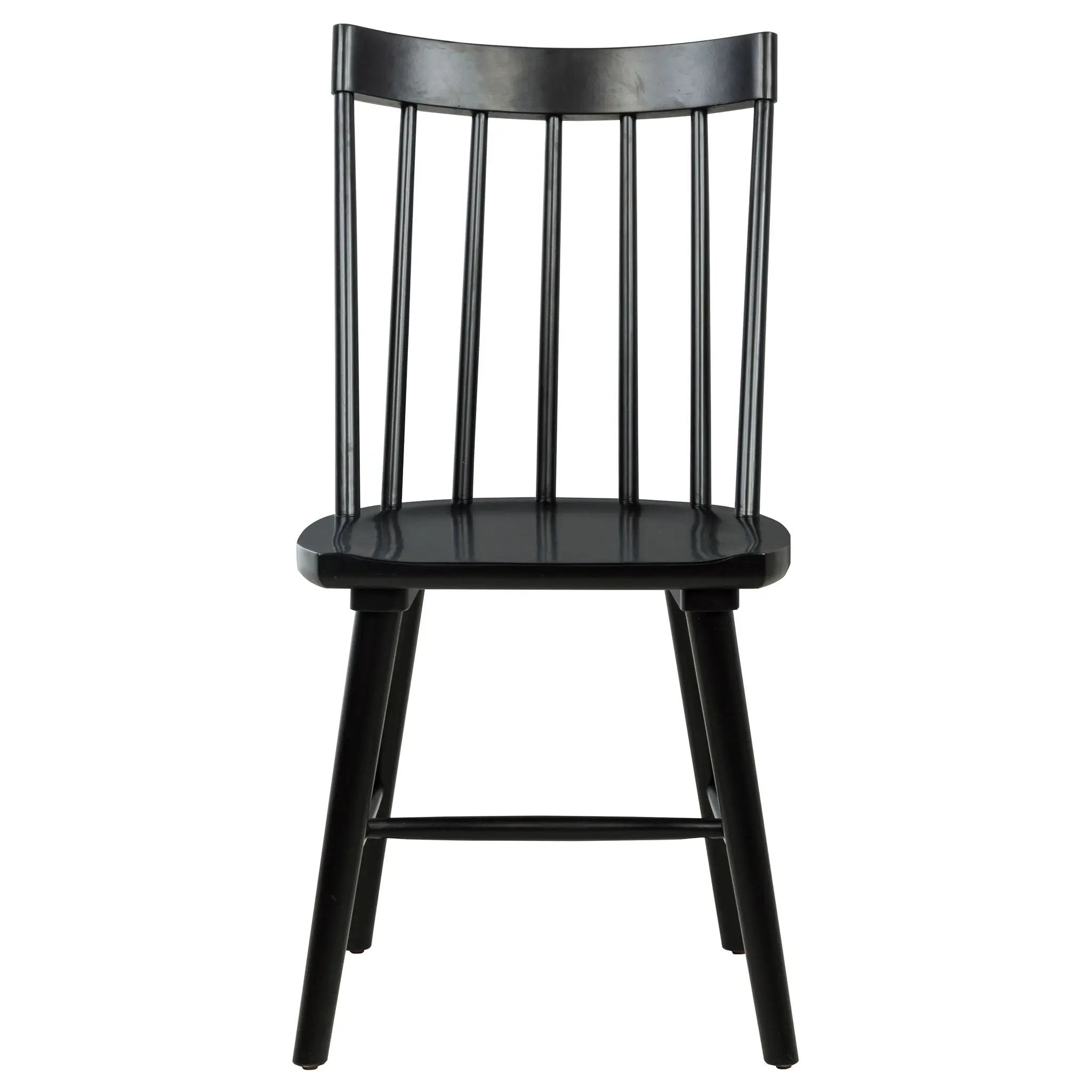 Middleton Solid Wood Dining Side Chair Black (Set of 2) by Unique Piece Furniture