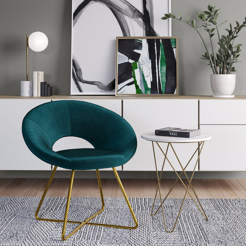 Barrett - Upholstered Accent Chair by HouseOfZazla