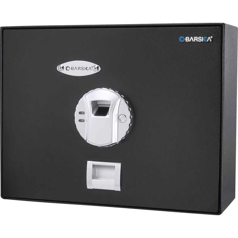 0 23 Cu Ft Top Opening Biometric Security Safe - Black by HouseOfZazla