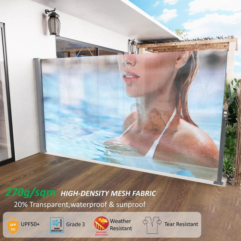 71"x138" Retractable Side Awning by HouseOfZazla