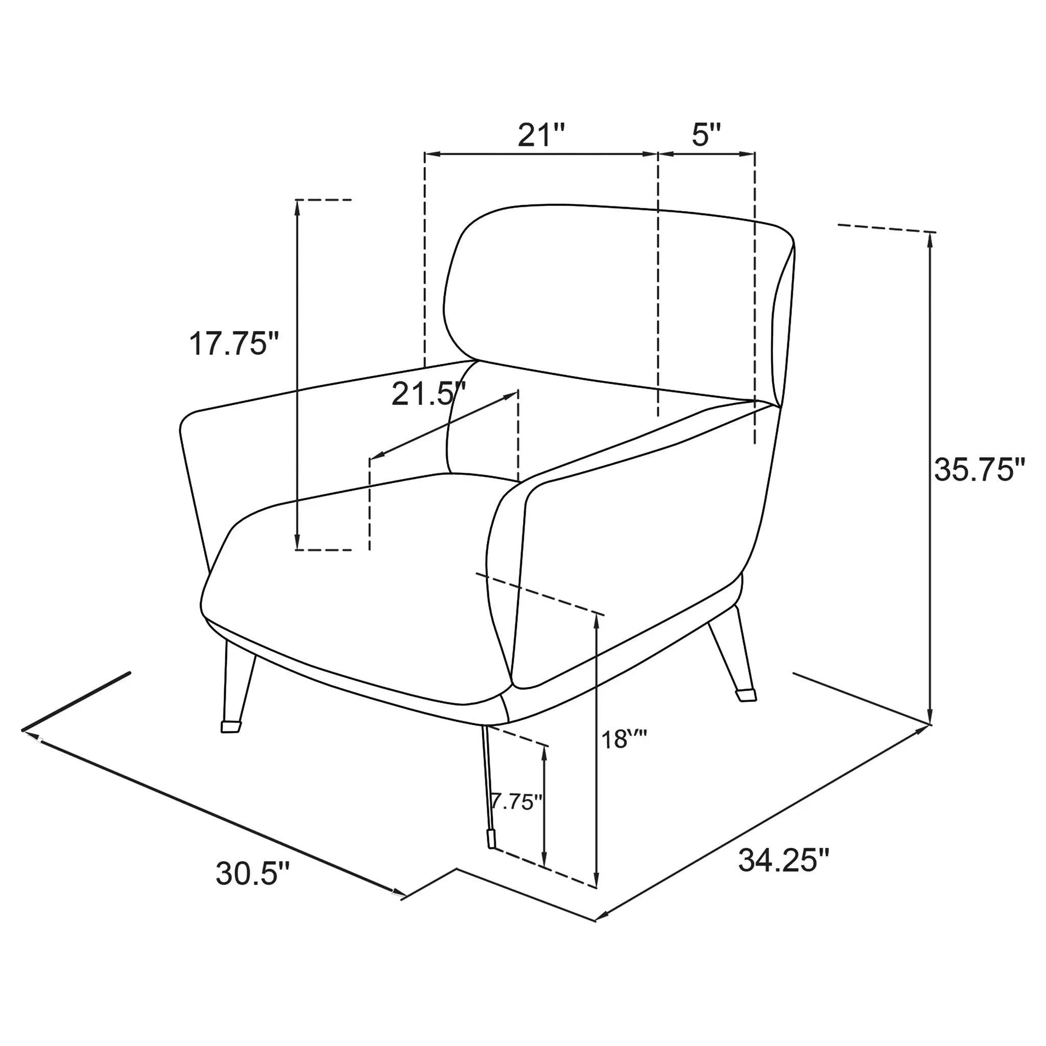Fitzgerald - Accent Chair by HouseOfZazla