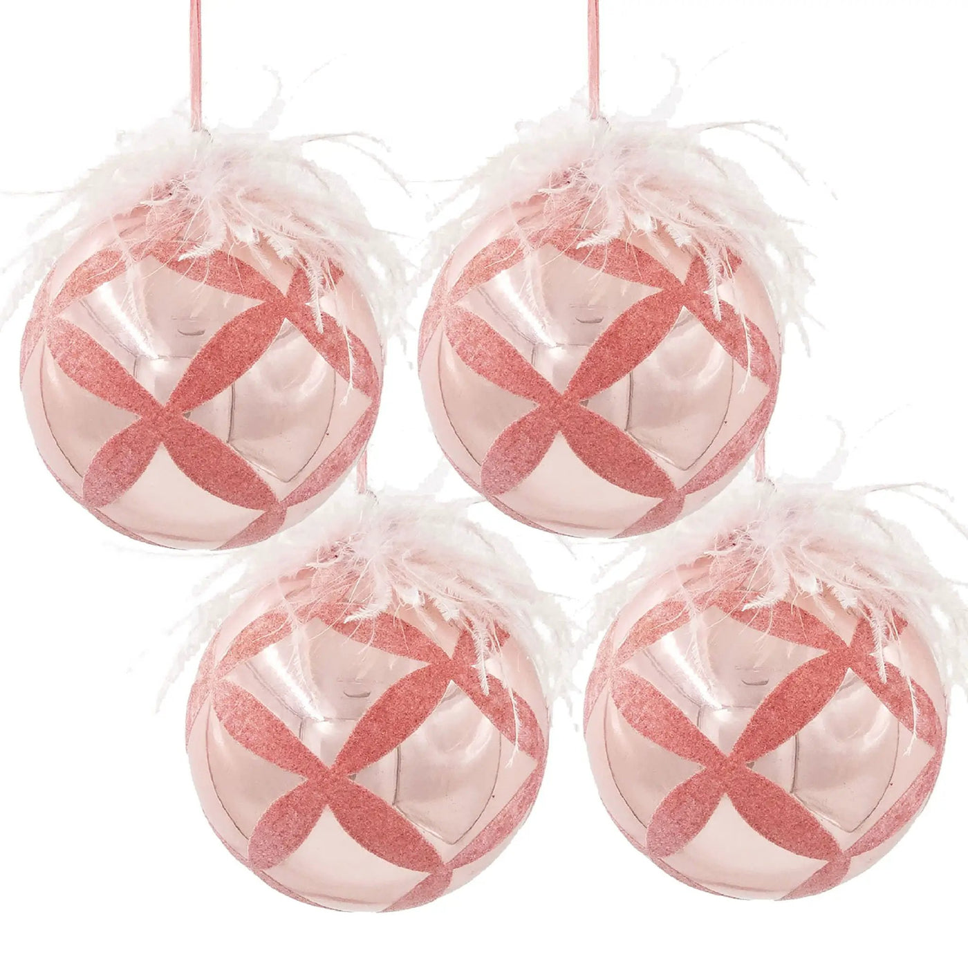 Christmas Ball Ornaments, Decorative Hanging Ball Tree Ornaments For Holiday Party Decorations by HouseOfZazla