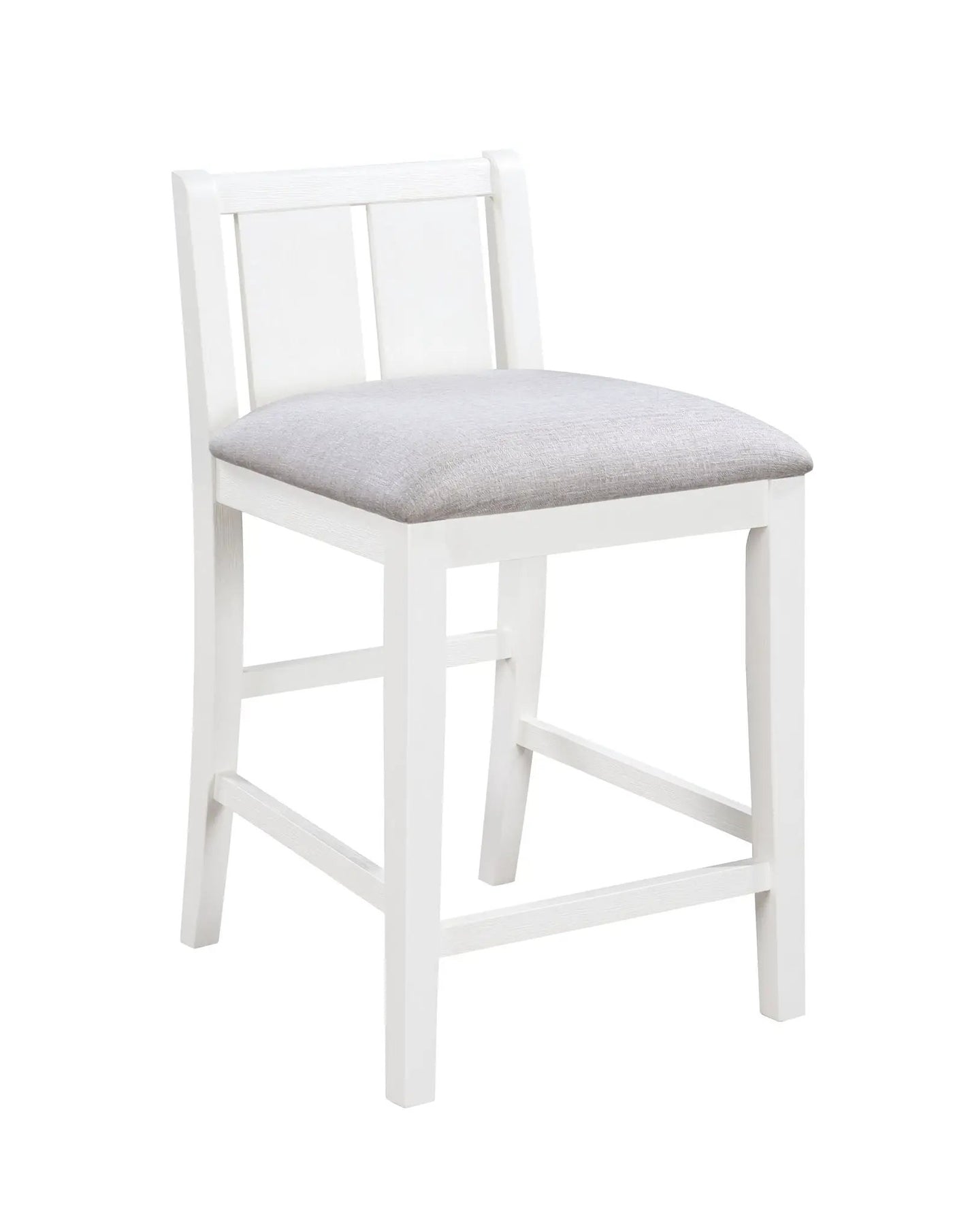 Graham - 3 Piece Small Space Counter Height Dining Table With Shelves And 2 Chairs (Set of 3) by HouseOfZazla