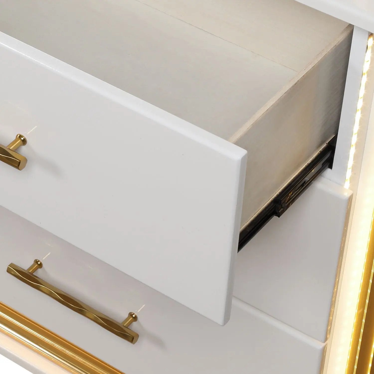 Obsession - 6 Drawer Dresser - White by HouseOfZazla