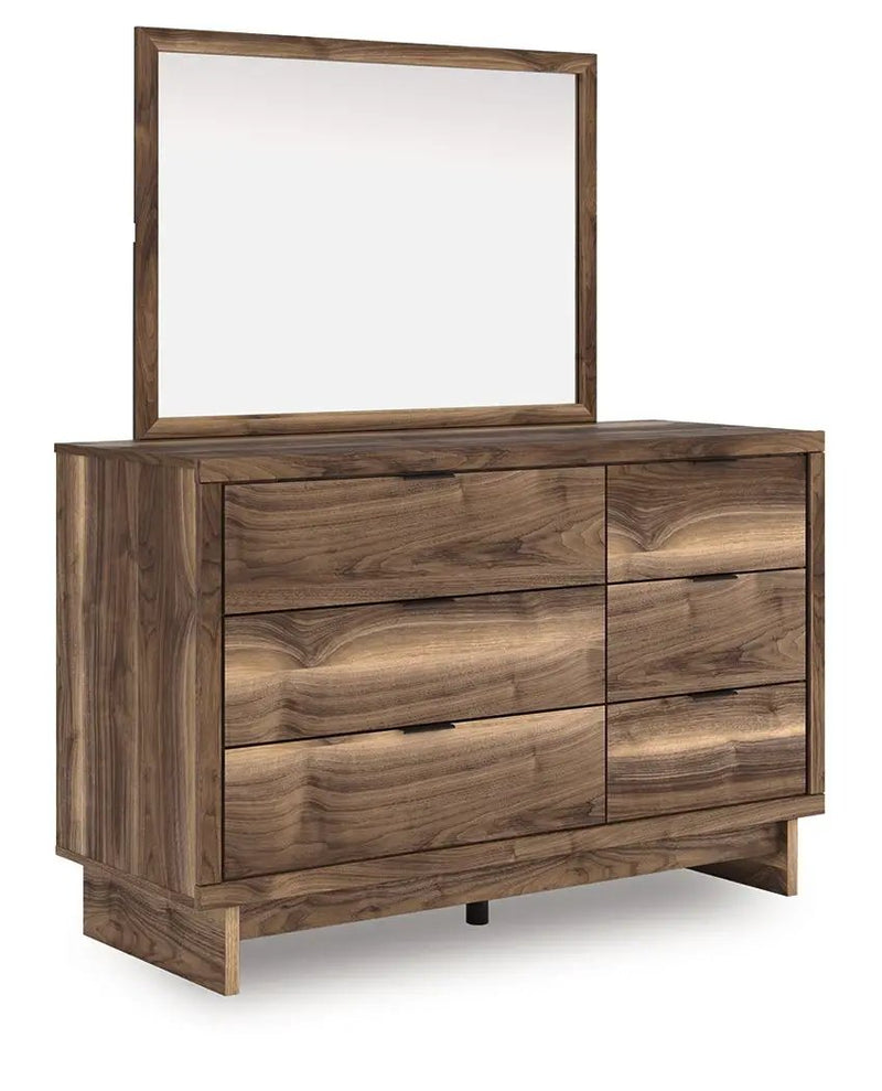 Chirason - Dresser And Mirror - Brown by Unique Piece Furniture