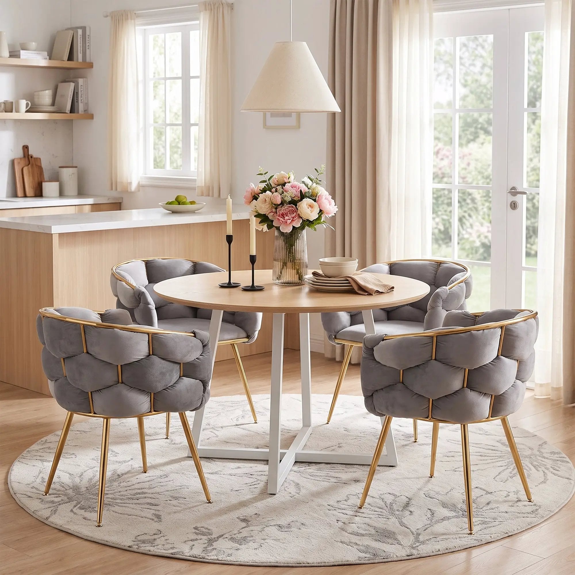 Luxury Modern Velvet Single Sofa Chair by HouseOfZazla