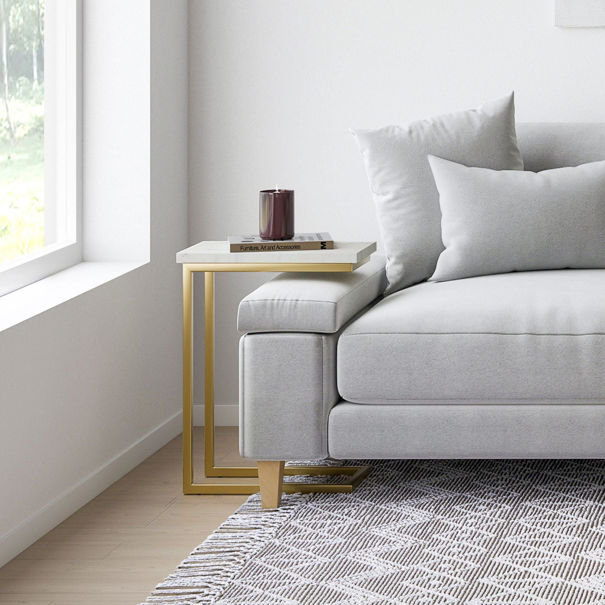 Skyler - C Side Table Handcrafted, photo 10 of 14