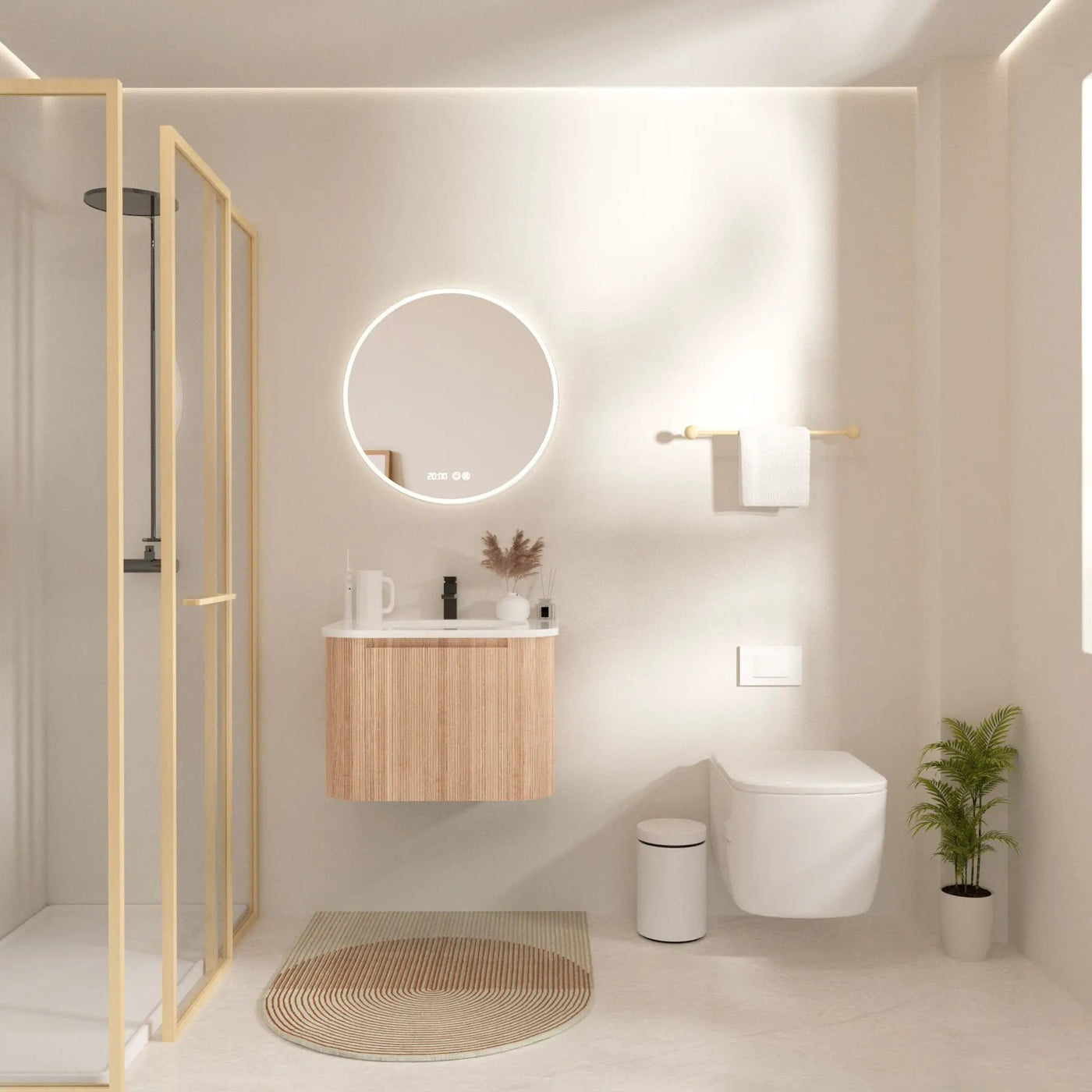 Wall Mounted Bathroom Vanity With Sink by HouseOfZazla