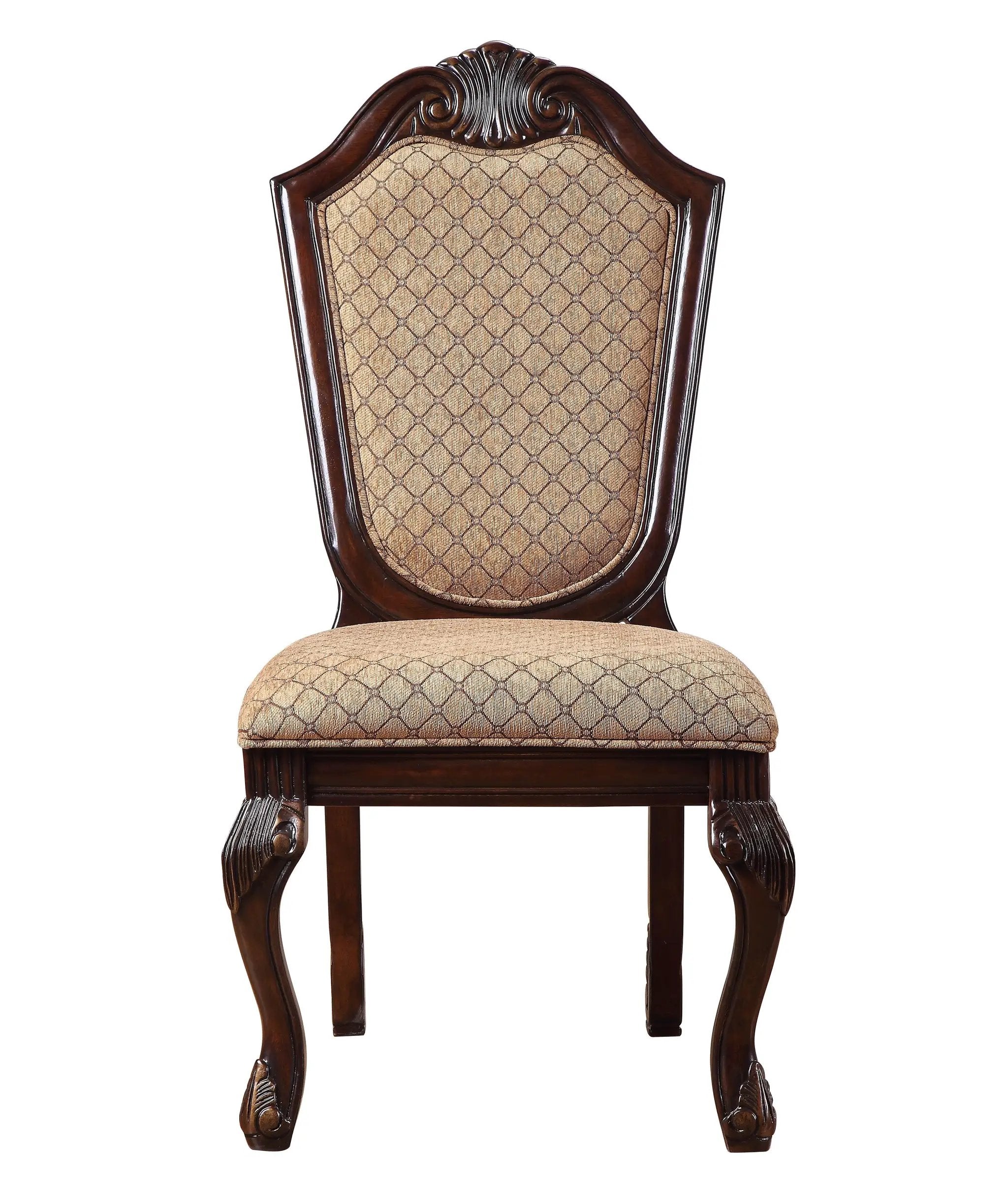Chateau De Ville Fabric Armless Dining Chair by HouseOfZazla