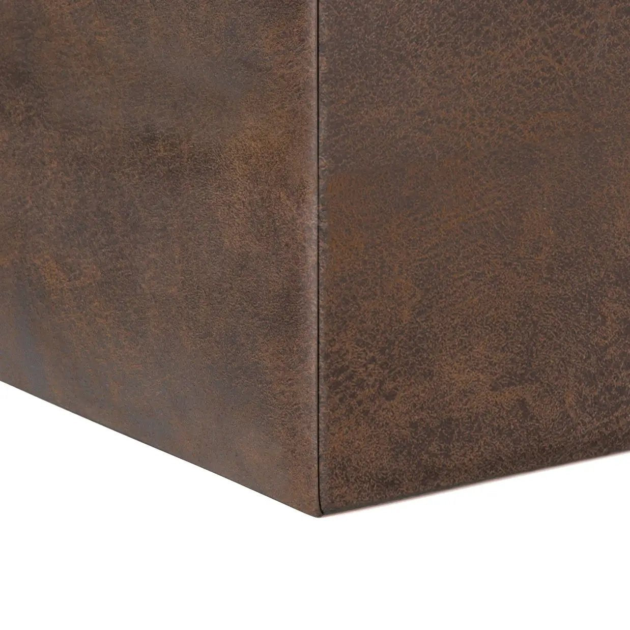 Rockwood - Upholstered Cube Storage Ottoman With Tray by HouseOfZazla