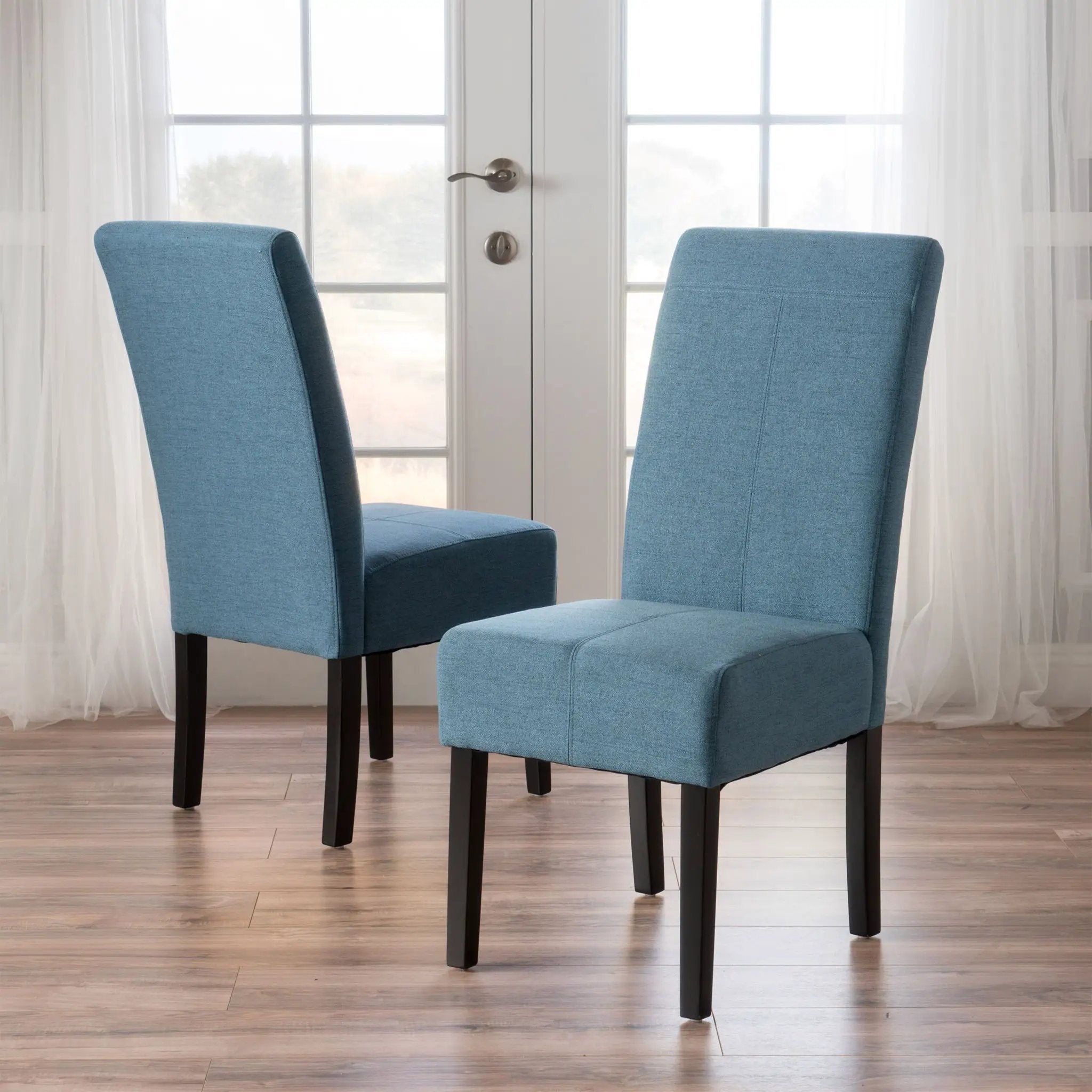 Pertica Dining Upholstered Armless Chairs (Set of 2) by HouseOfZazla