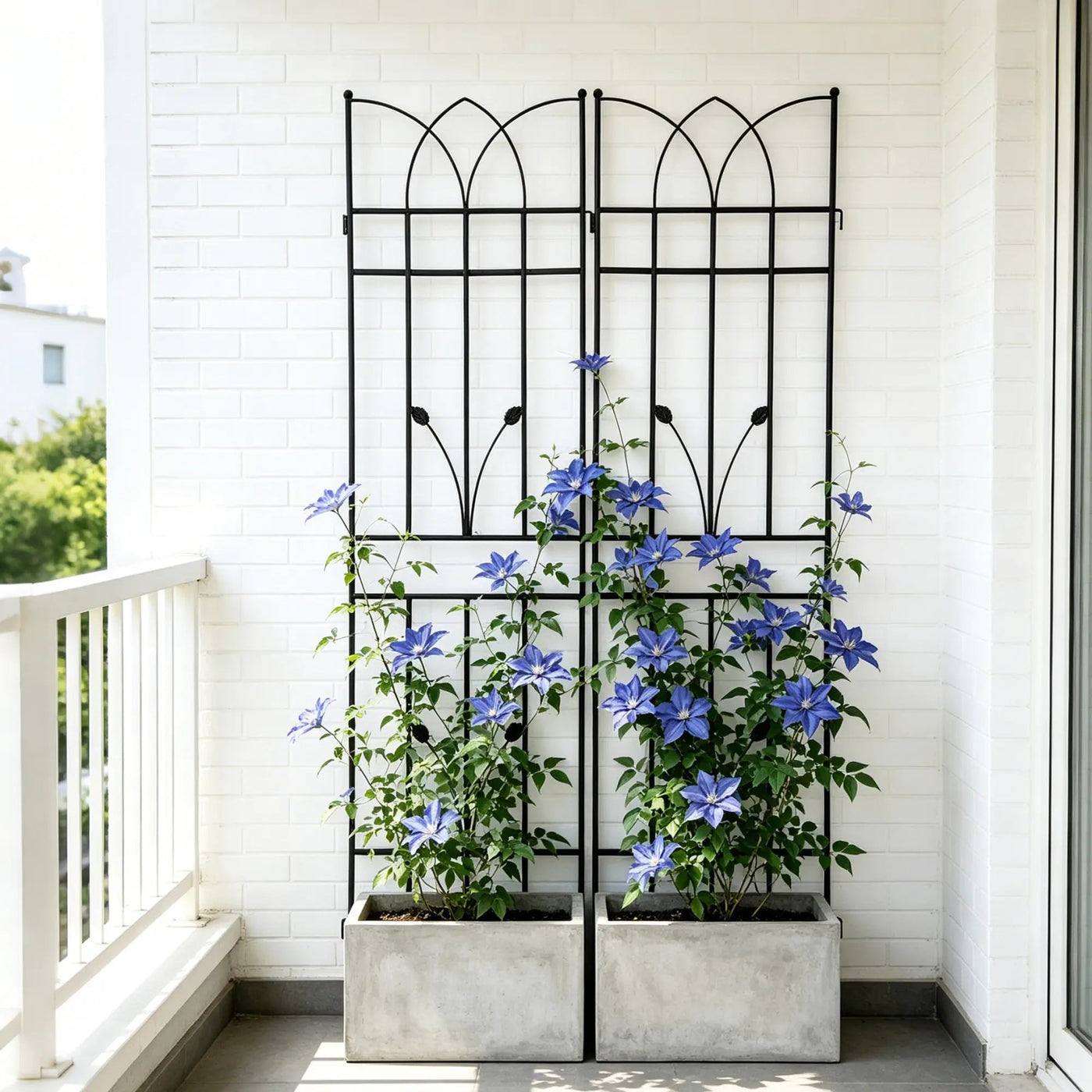 2 Pack Metal Garden Trellis by HouseOfZazla