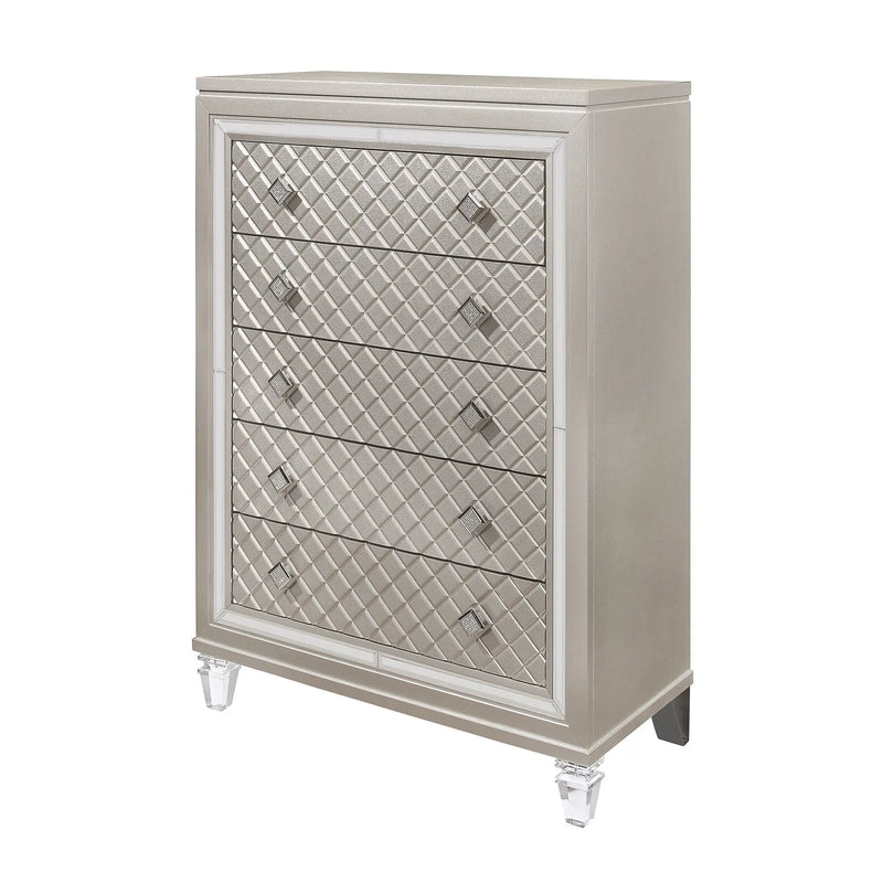 Cross - Glam Chest - Champagne by HouseOfZazla