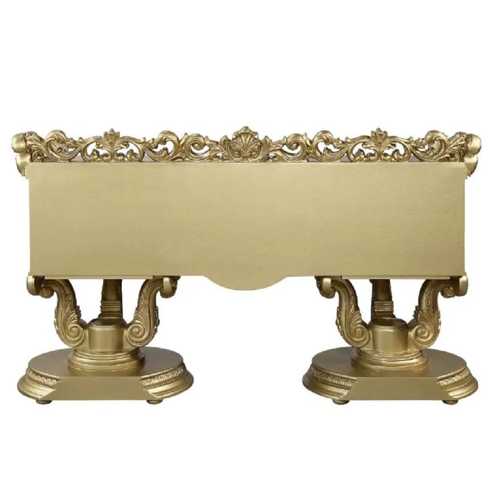 Bernadette - Vanity Desk - Gold by Unique Piece Furniture
