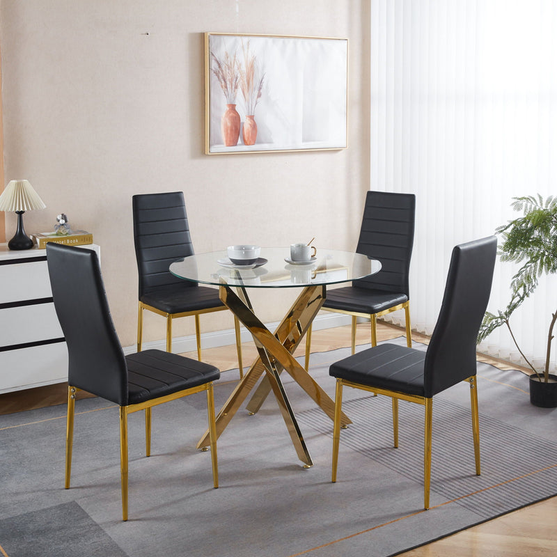Elegant Legs Dining Chair (Set of 4) by Unique Piece Furniture