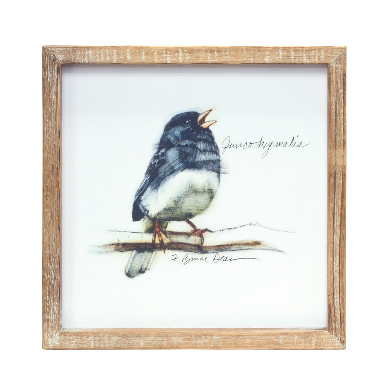 Wood Framed Bird Art Print (Set of 4), photo 2 of 5