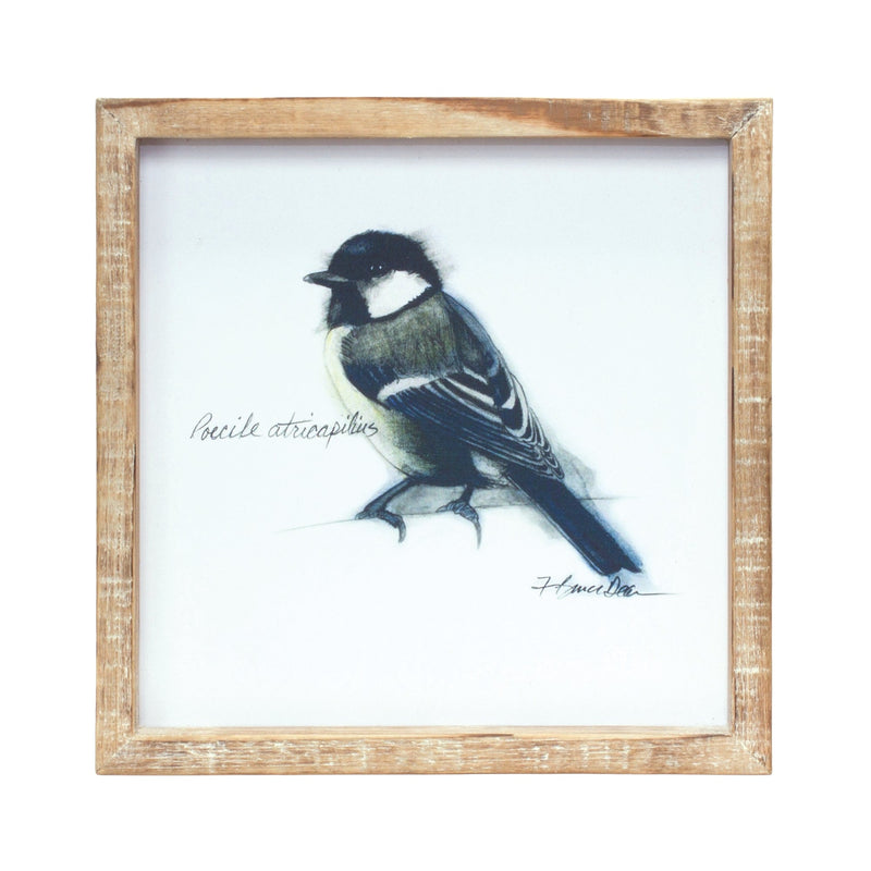 Wood Framed Bird Art Print (Set of 4), photo 5 of 5