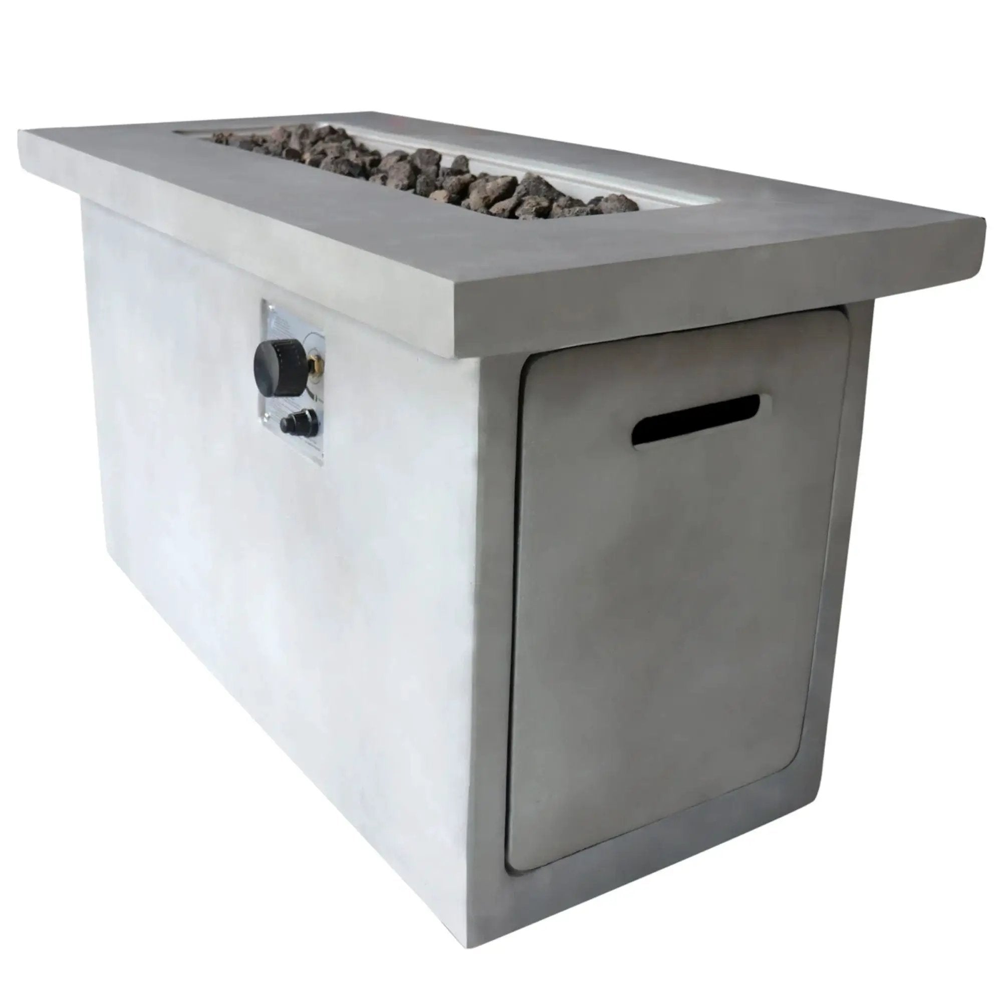 Propane / Gas Outdoor Fire Pit Table Durable Construction by Unique Piece Furniture