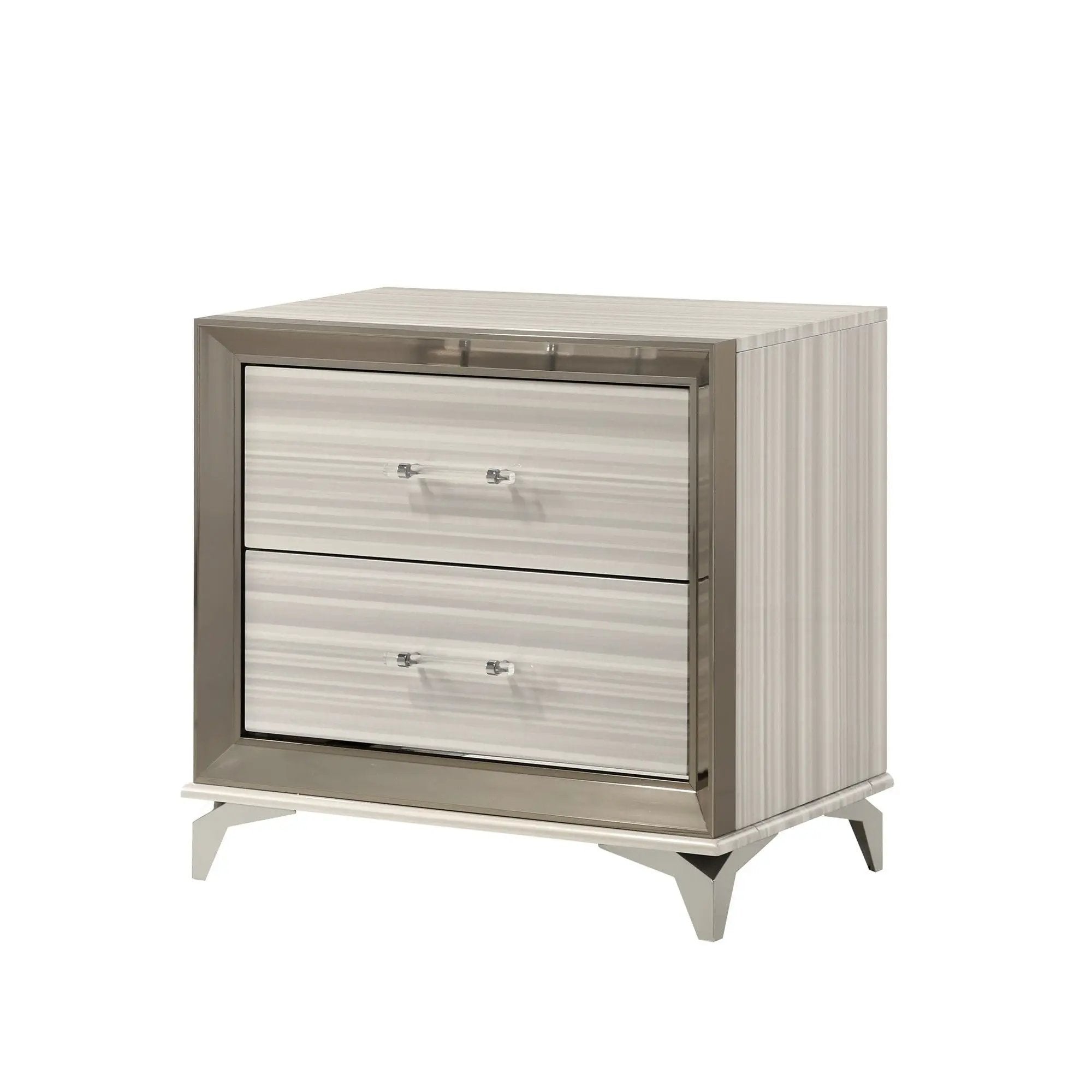 Star - Nightstand - White by HouseOfZazla