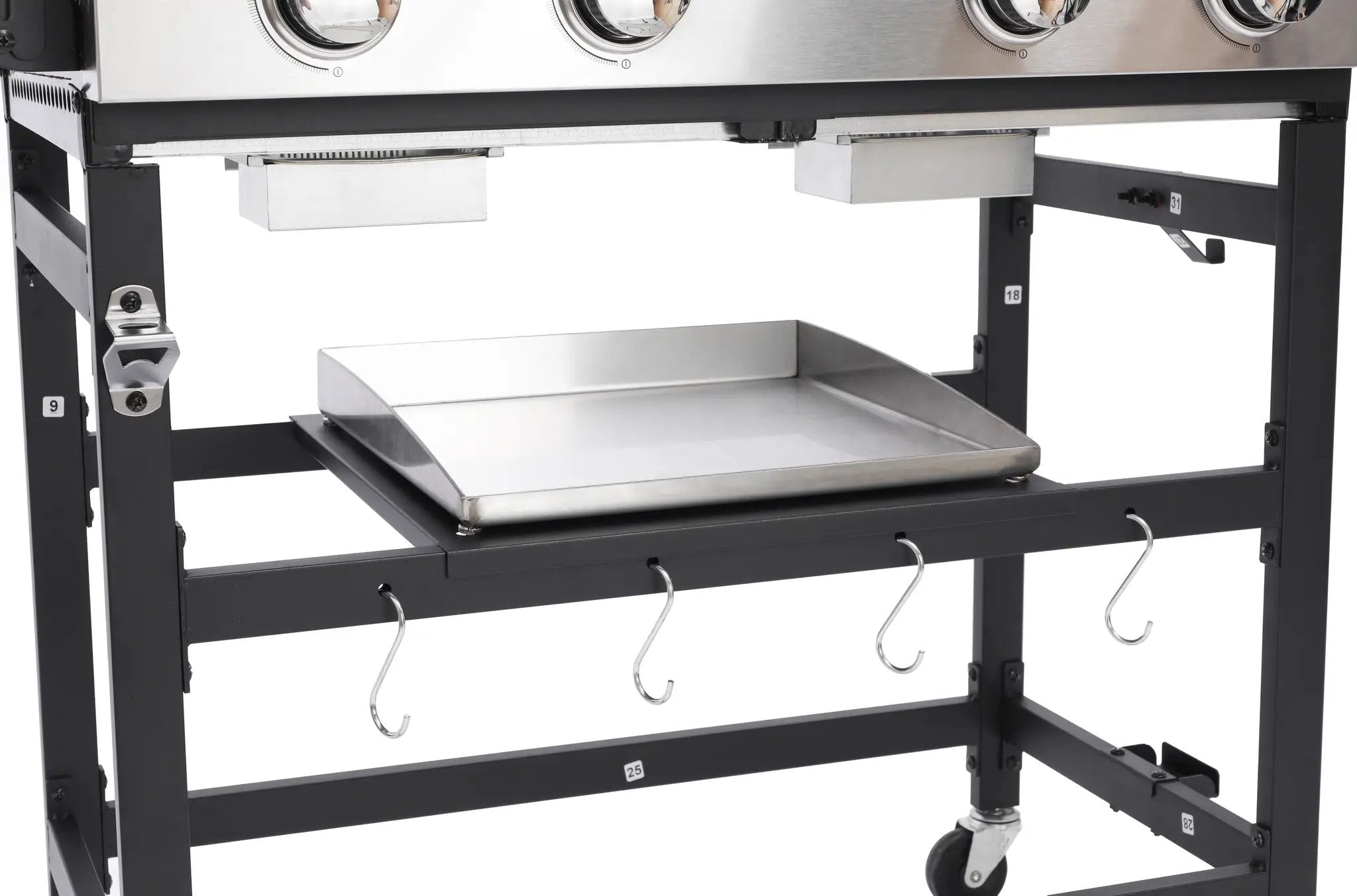 2+2 Plancha Gas Grill by HouseOfZazla