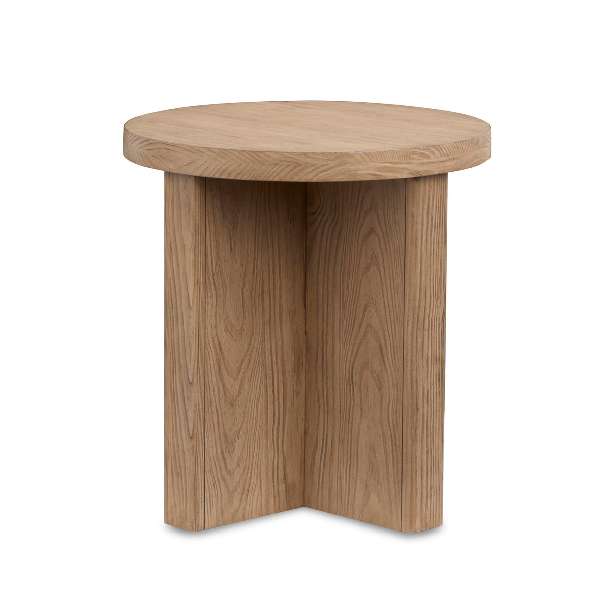 Hayden - Round End Table - Golden Oat, photo 5 of 7