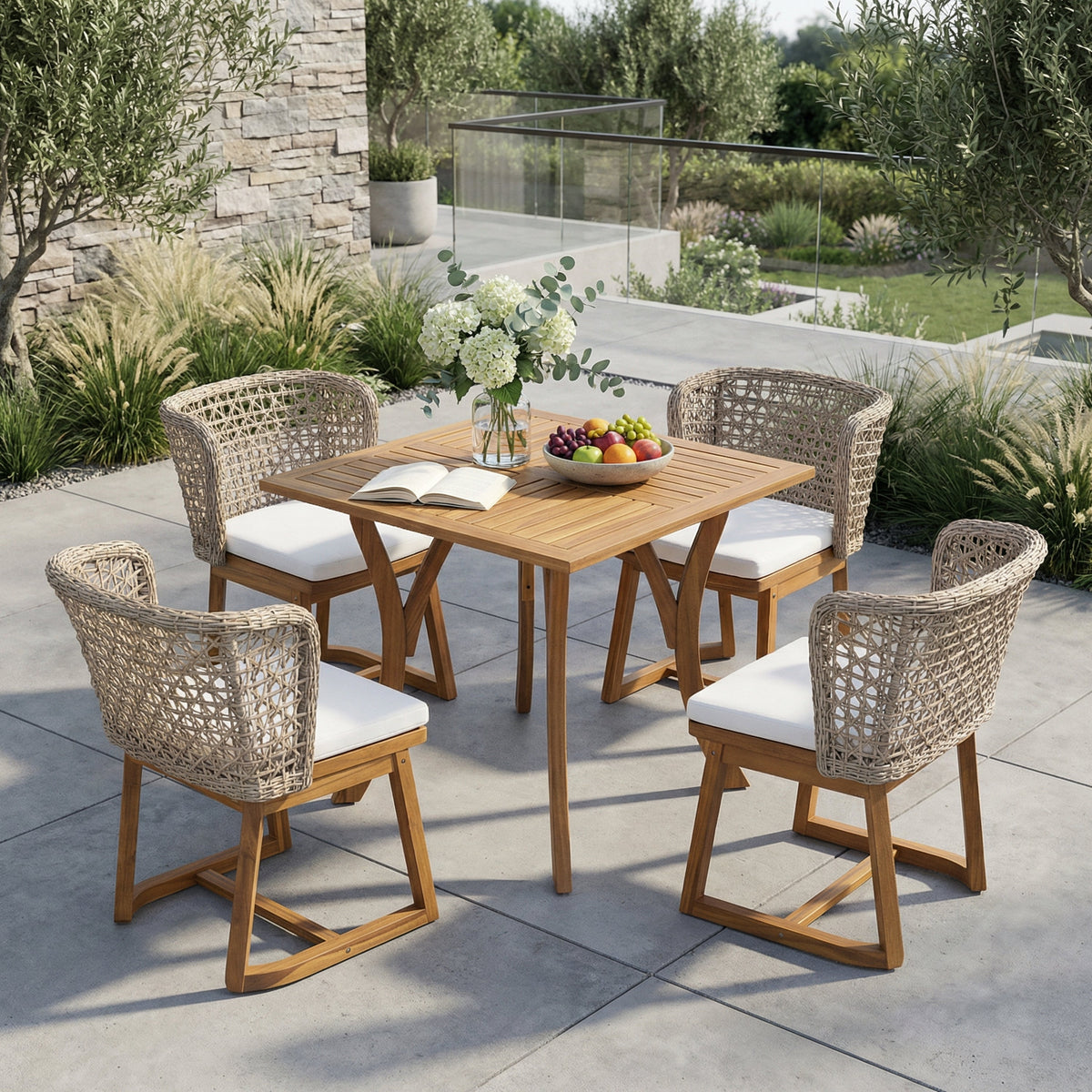 5-Piece Outdoor Dining Set, photo 3 of 10