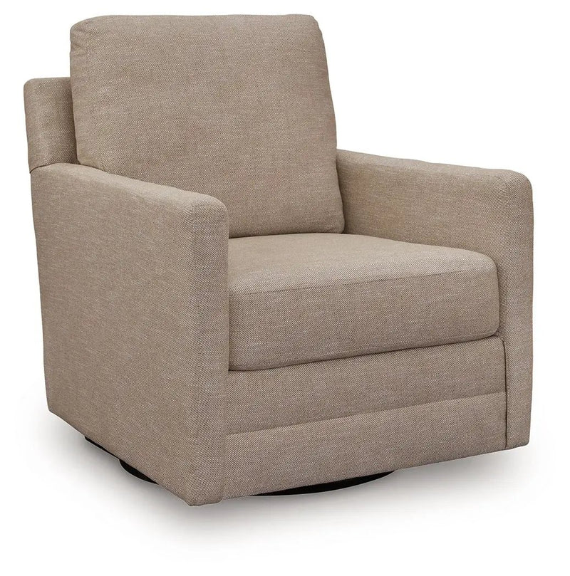 Freybourne Next-Gen Nuvella - Swivel Accent Chair by Unique Piece Furniture