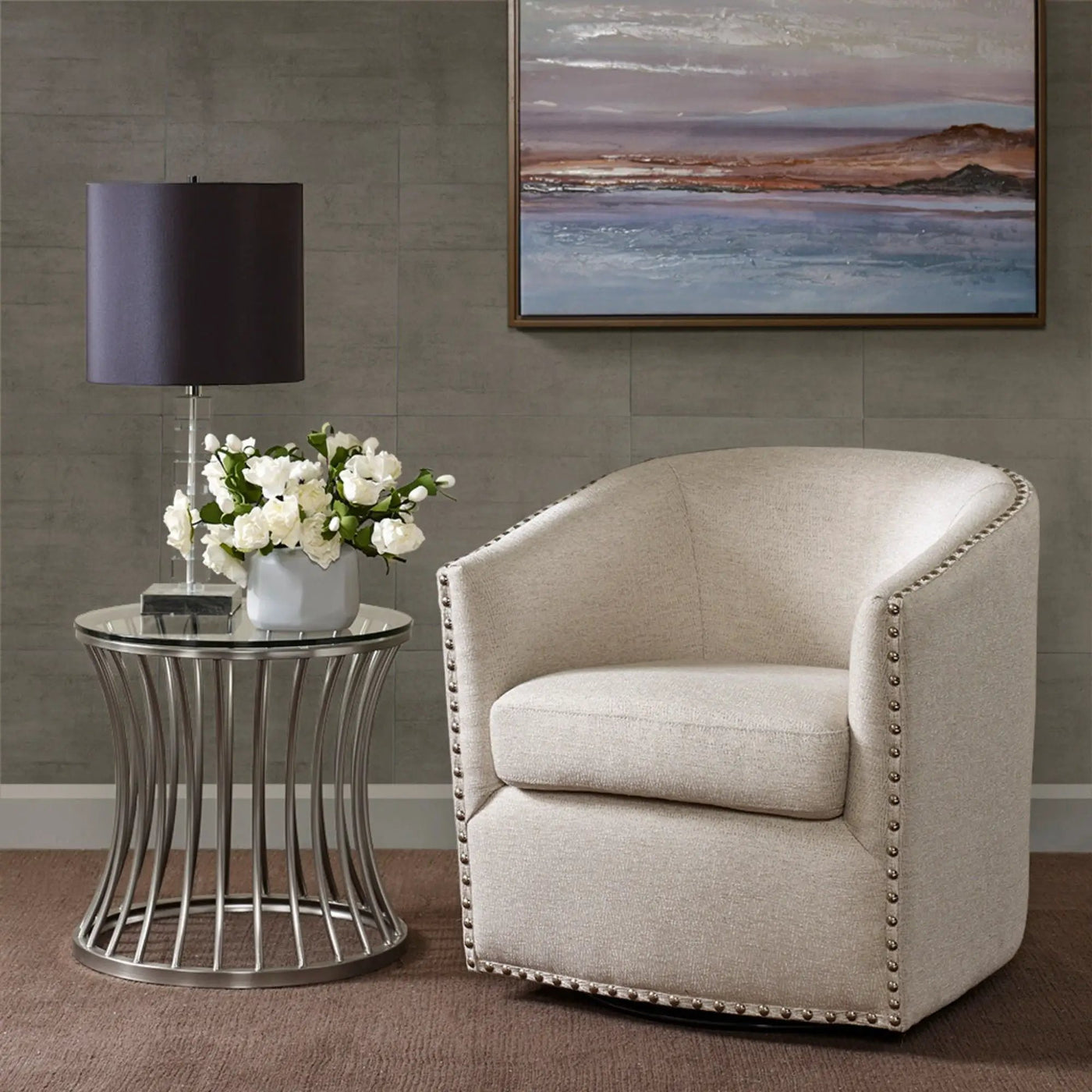 Luxurious Chair With 360 Degree Rotation by HouseOfZazla