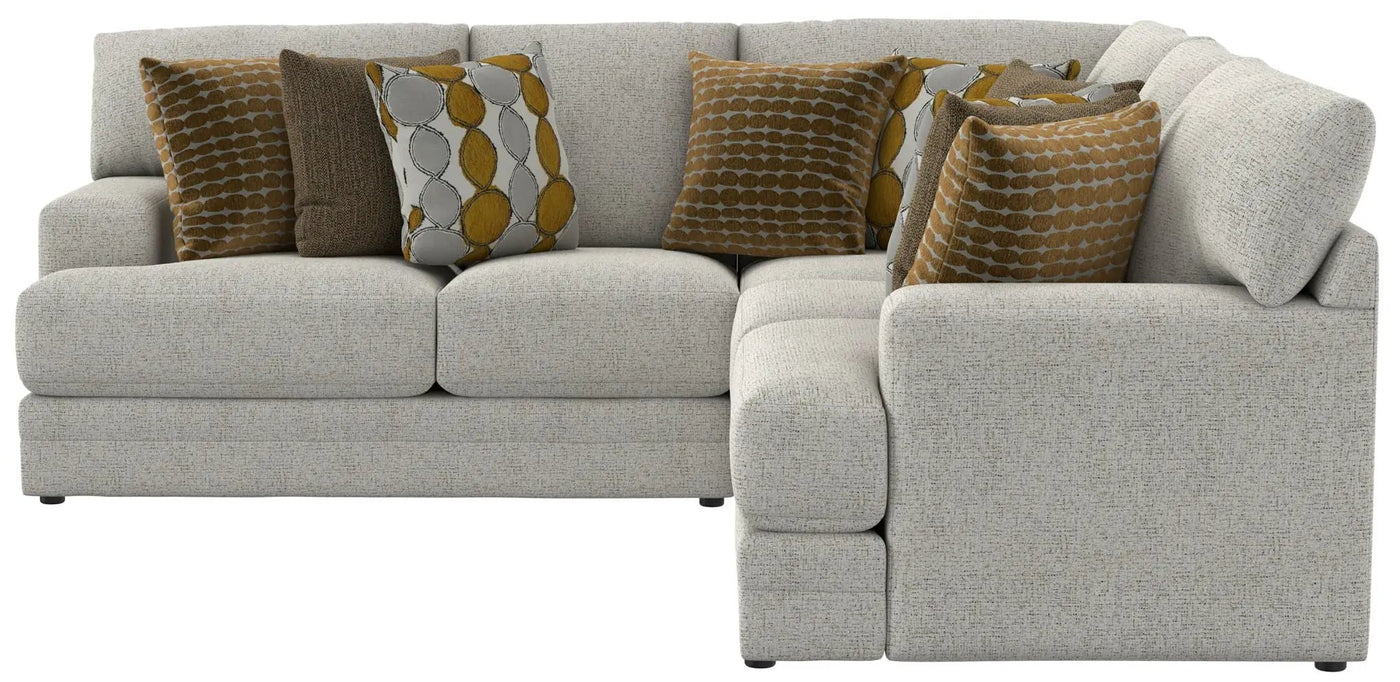 Tori - Sectional With Comfort Coil Seating And Accent Pillows Included by Unique Piece Furniture
