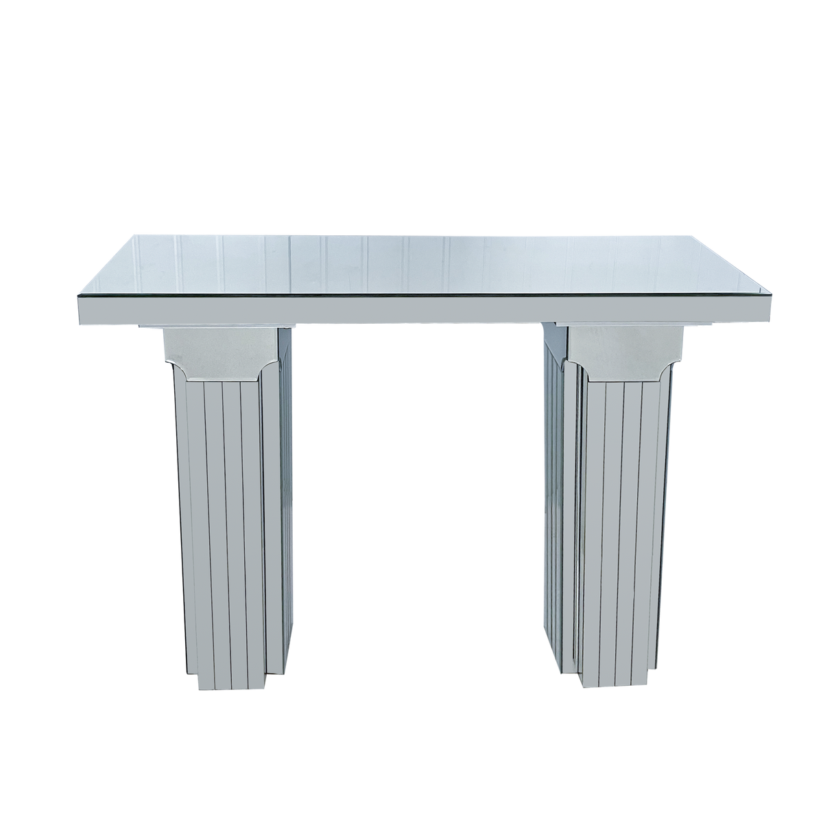 Mirrored Console Table Wide Bling by HouseOfZazla