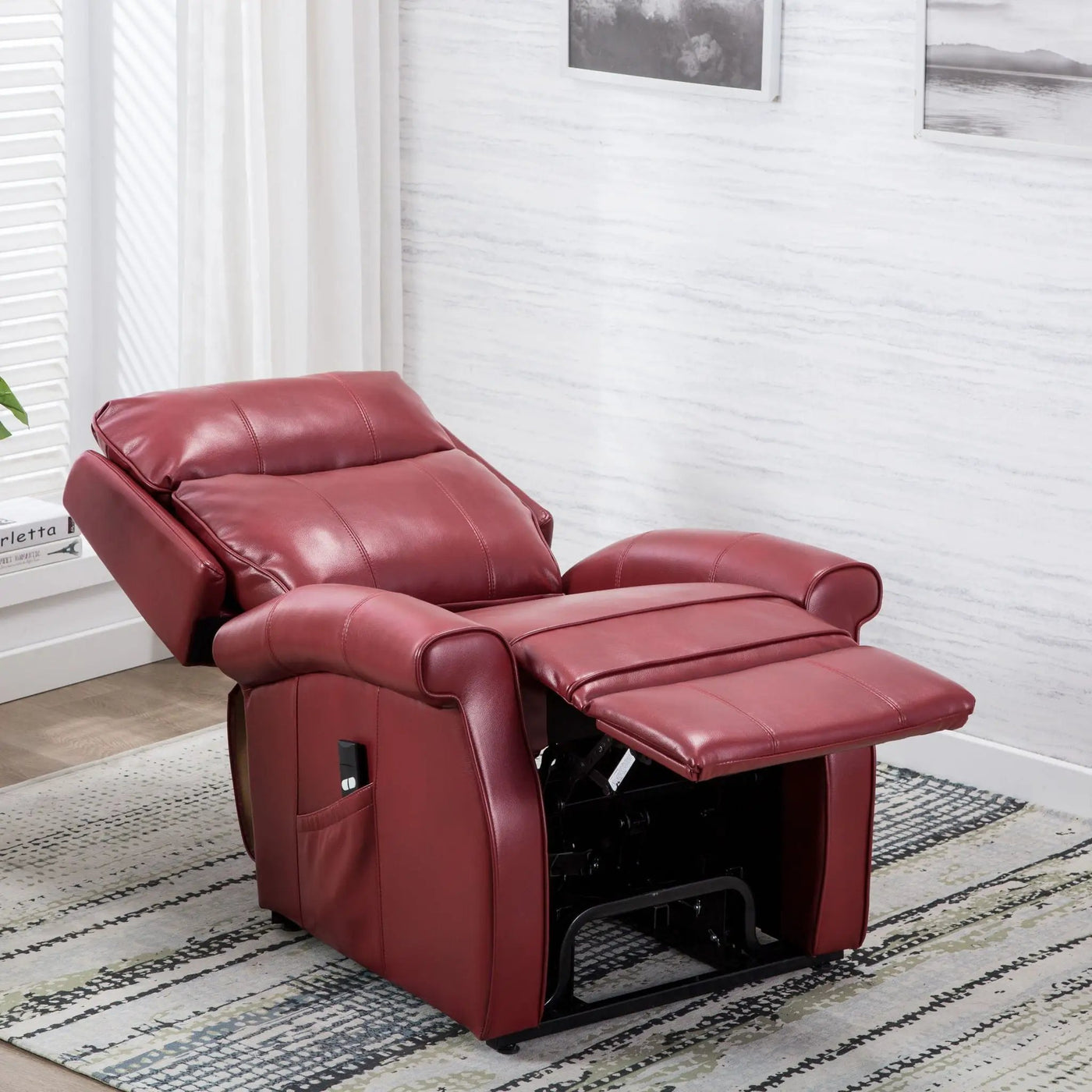 Landis - Lift Chair With Electric Recline Function by HouseOfZazla