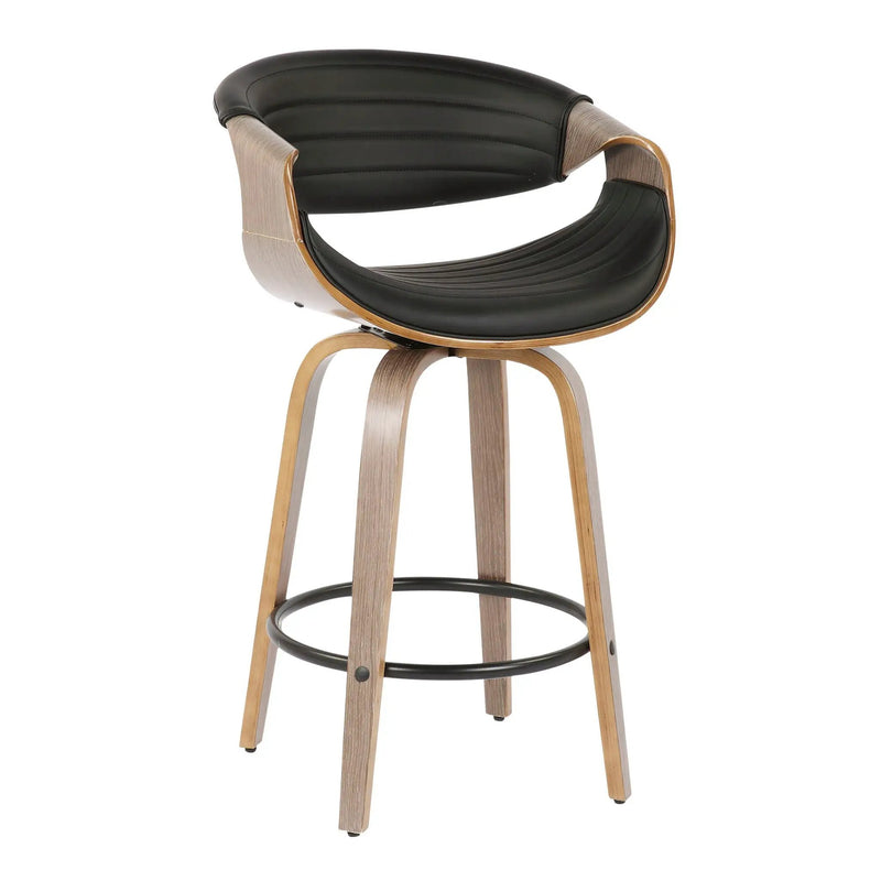 Symphony - Mid Century Modern Counter Stool (Set of 2) by HouseOfZazla