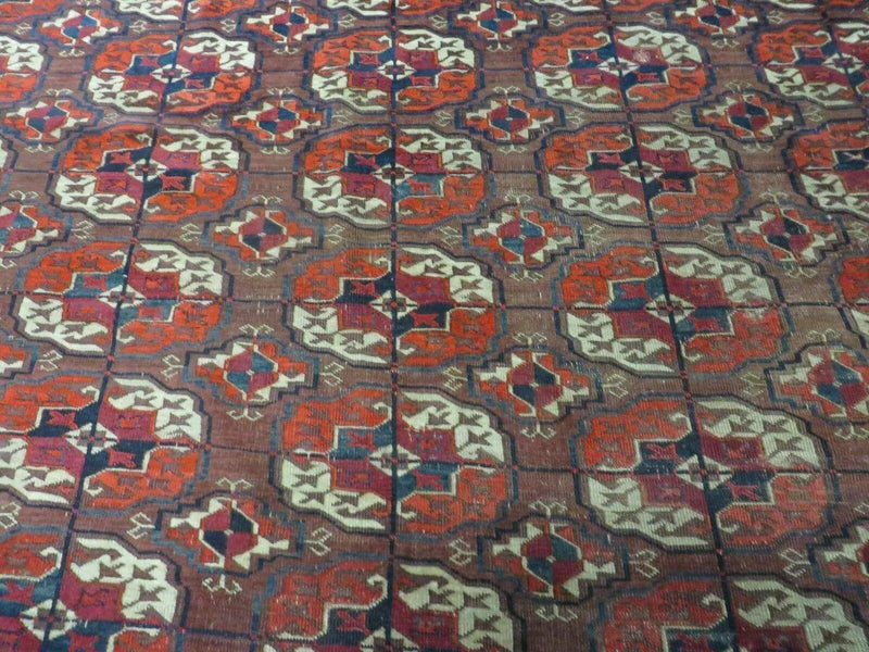 6' X 10' Antique Handmade Bokhara Turkoman Yamud Wool Rug Carpet NICE # 61 by Jewel Rugs