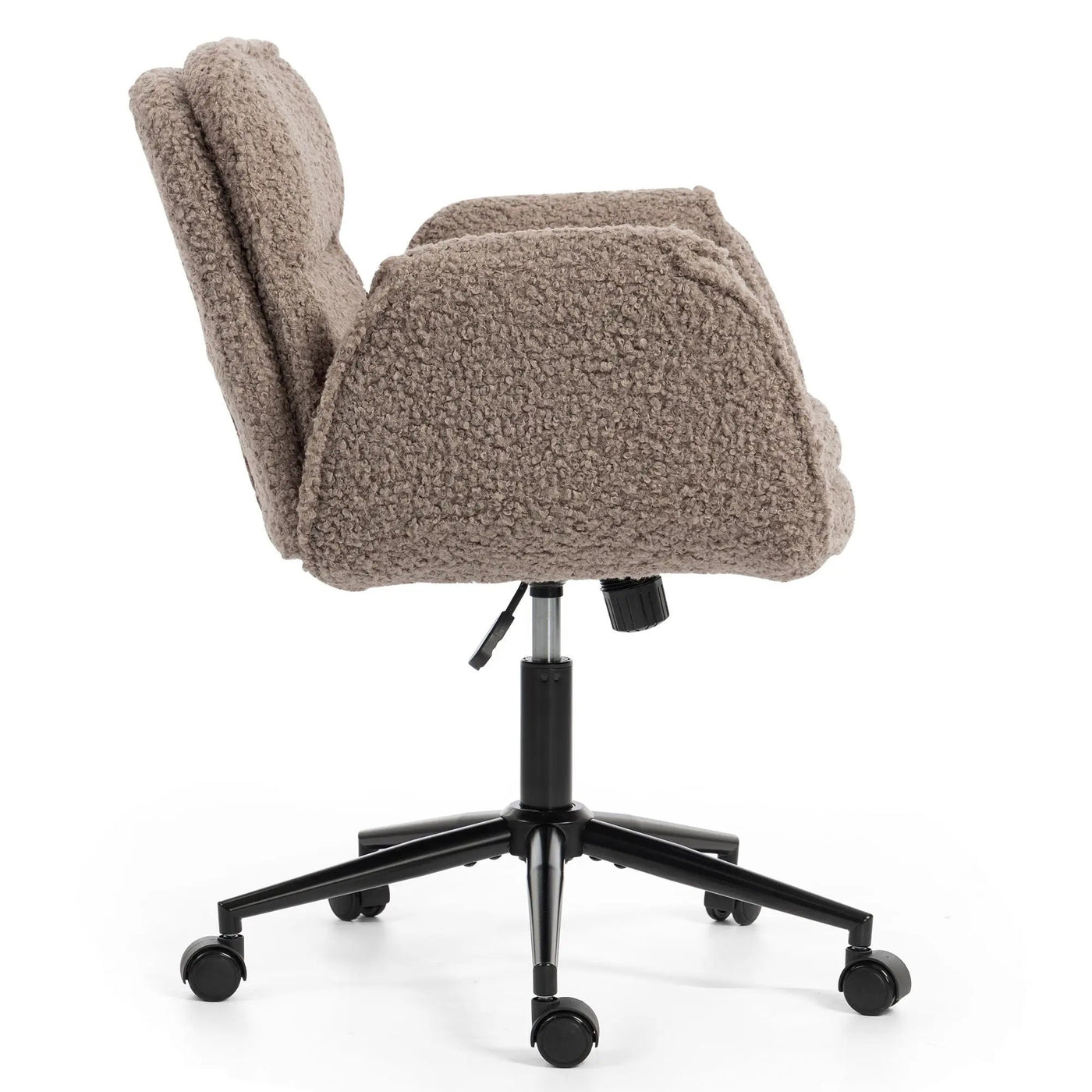 Criss Cross Swivel Desk Chair With Adjustable Armrests & Wheels For Home Office by HouseOfZazla