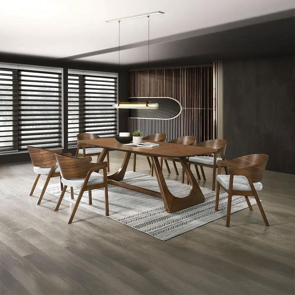 Hoyte - Dining Table - Walnut by Unique Piece Furniture