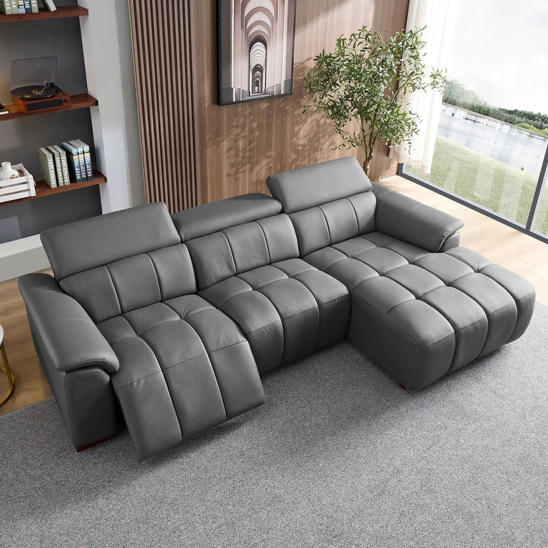 Wall-Hugger Reclining Sofa Modern Electric Control by HouseOfZazla