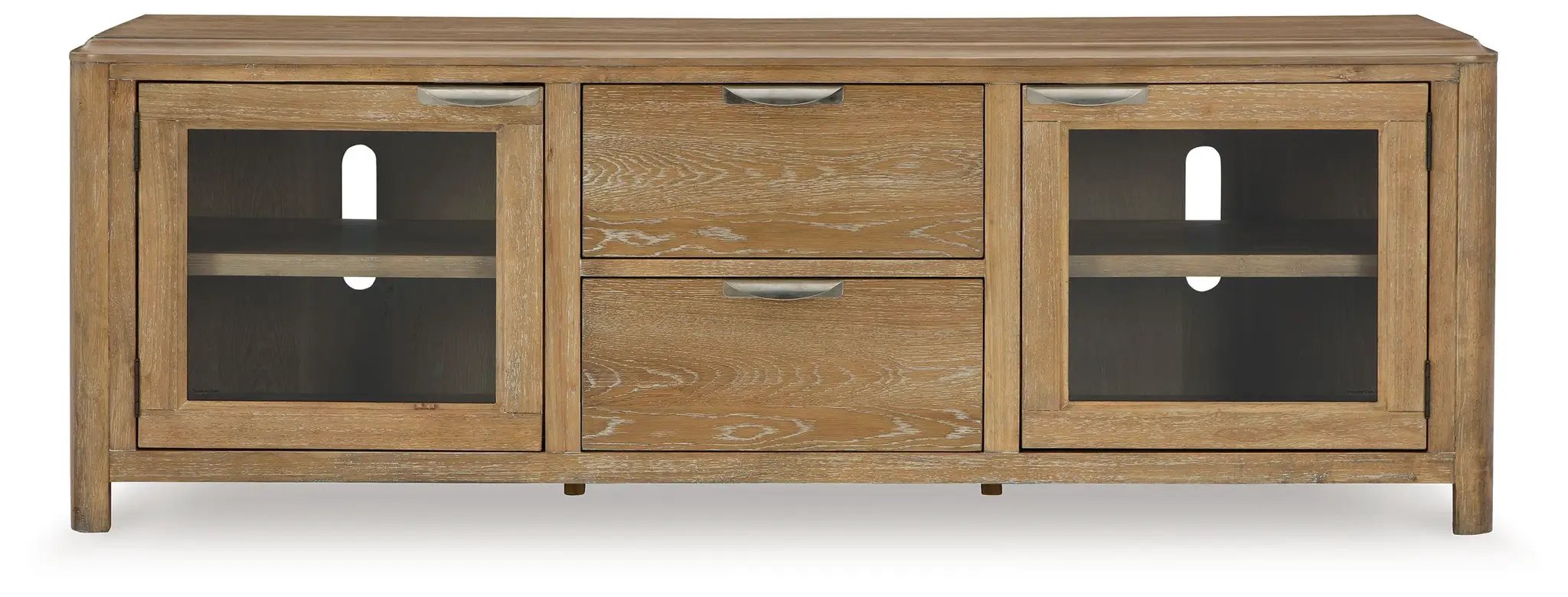 Rencott - Extra Large TV Stand - Light Brown by Unique Piece Furniture