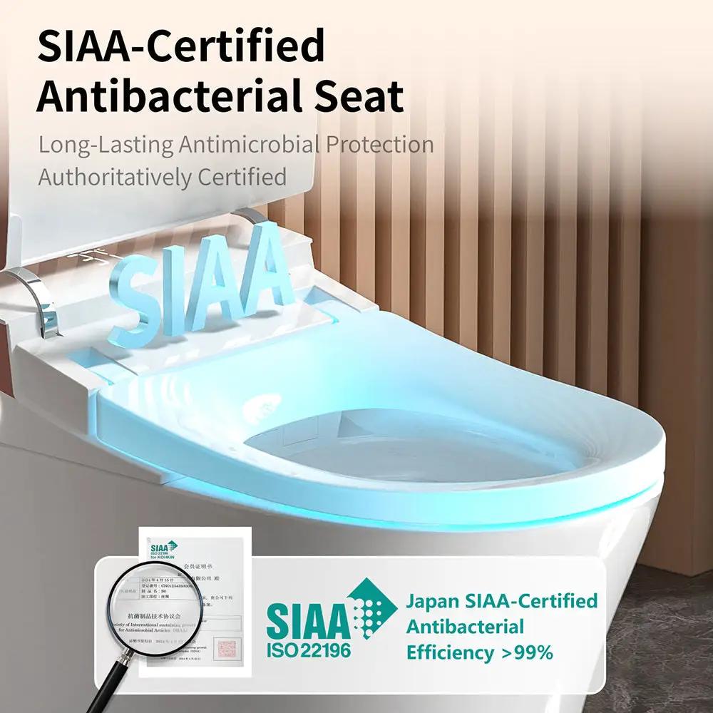 Smart Toilet Bidet with Auto Open Close by HouseOfZazla