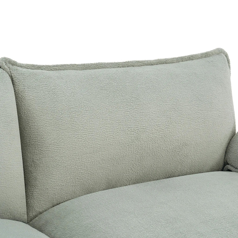 Modern 3 Seater Sofa With Side Storage Pockets For Living Room by HouseOfZazla